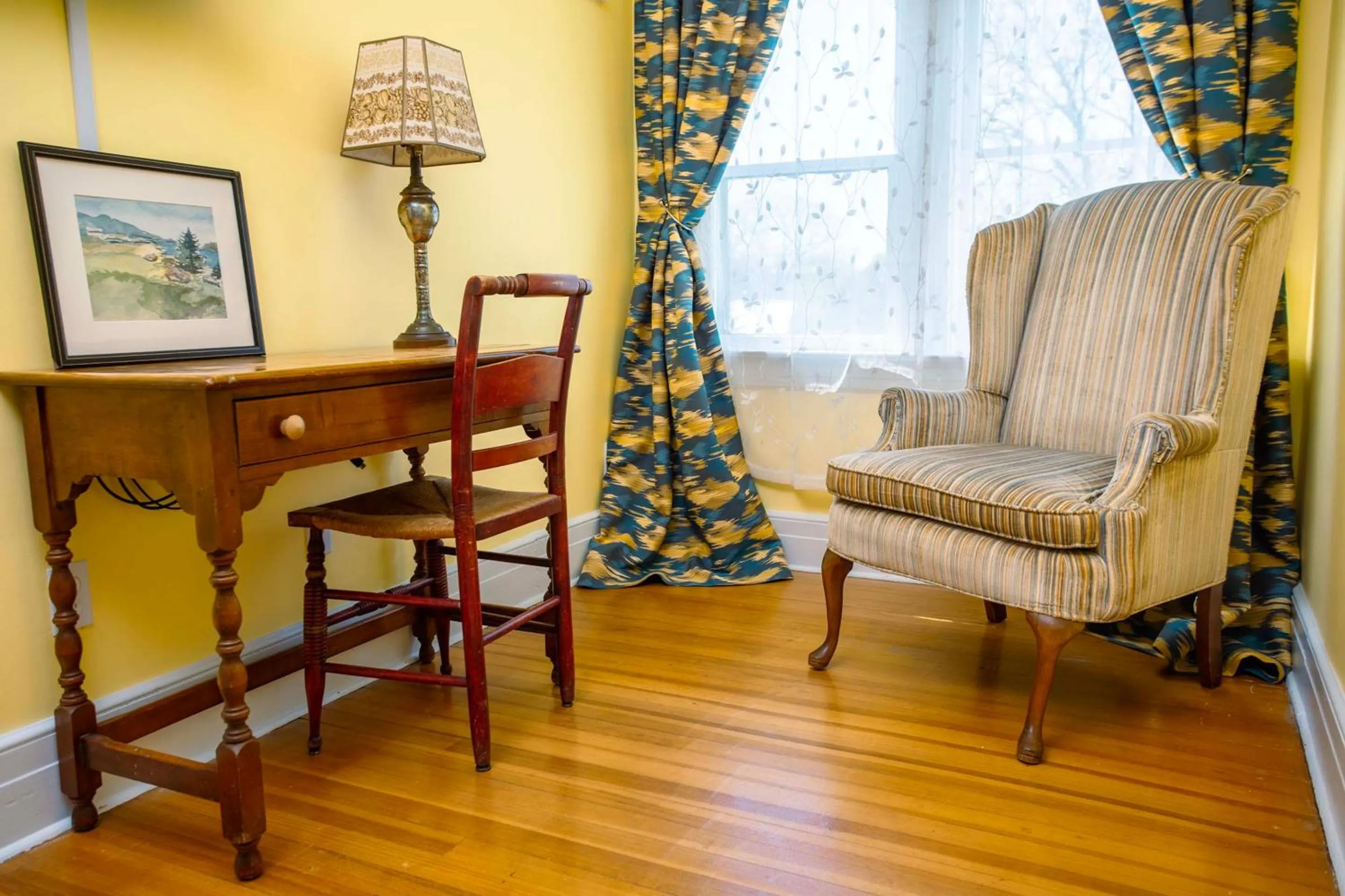 Seating area in The Hartness House