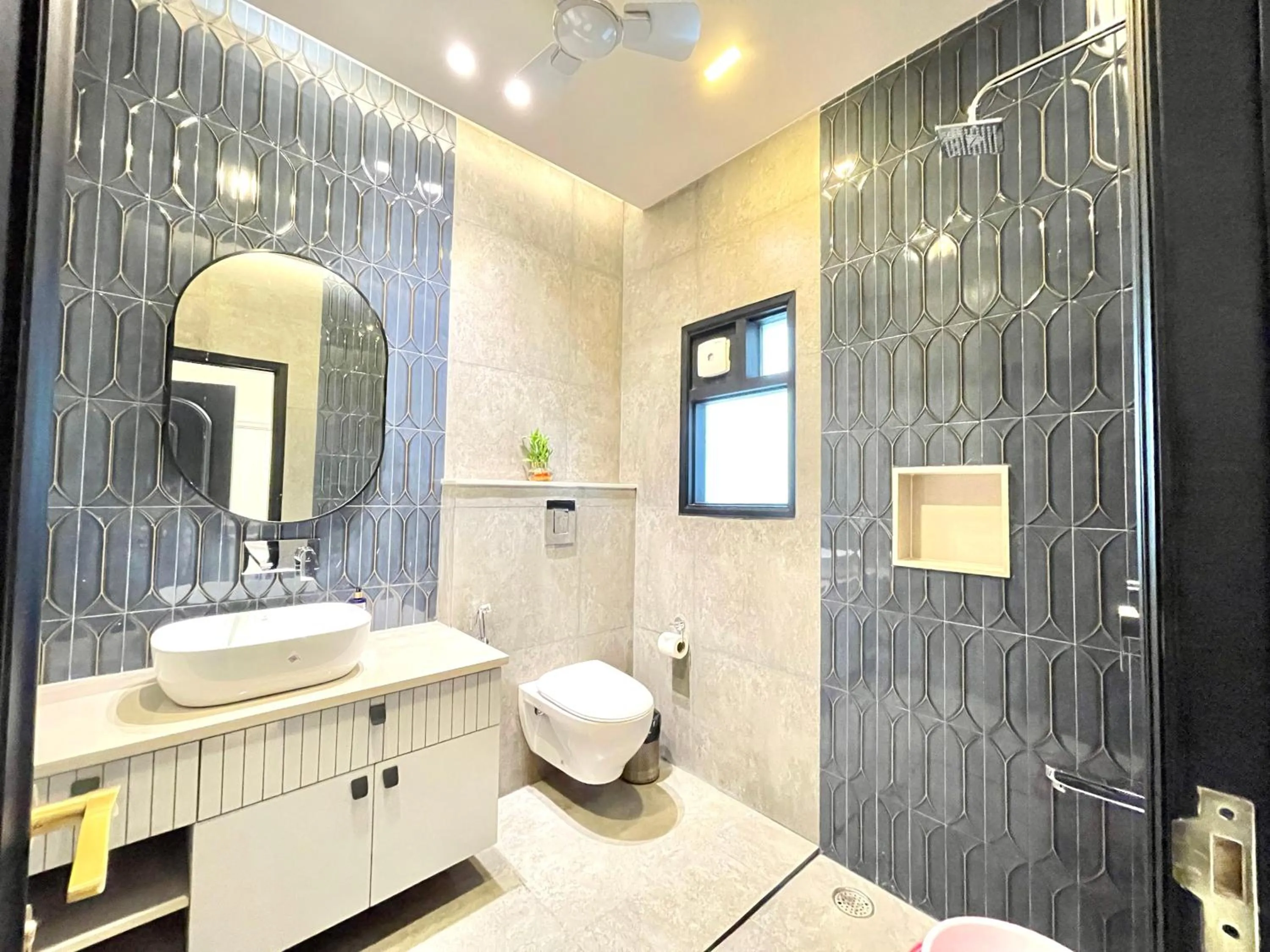 Shower in Bedchambers Stay near Select Citywalk, Saket