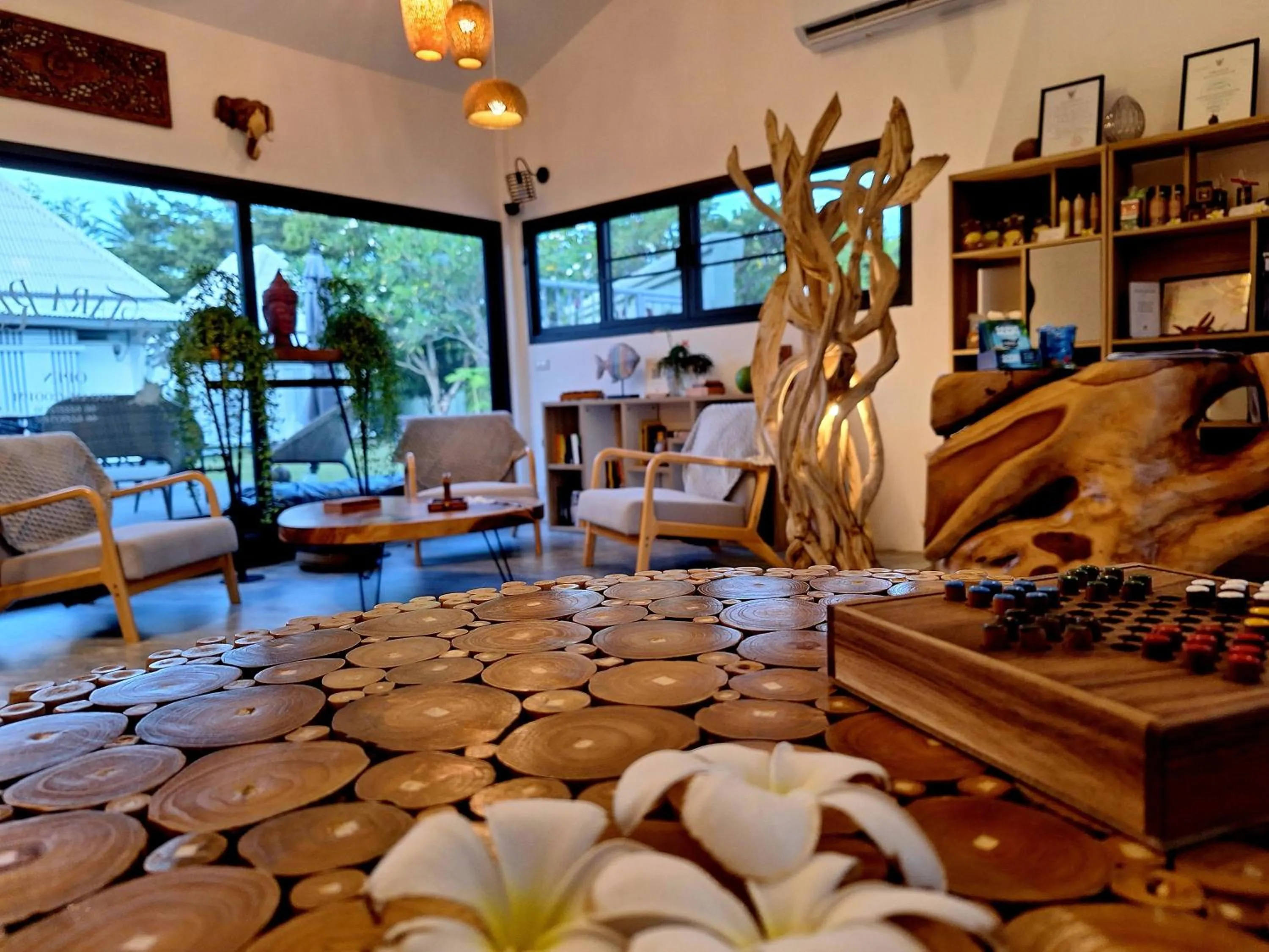 Living room in Thiptara Resort - adults only