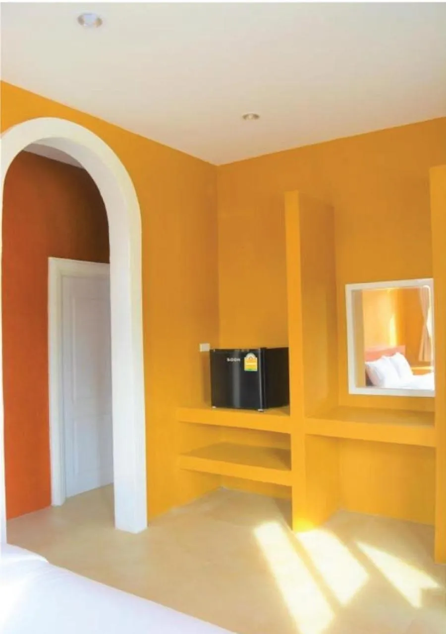 Bedroom, Bed in World Cat Beach & Resort เวิลด์แคท บีช แอนด์ รีสอร์ท