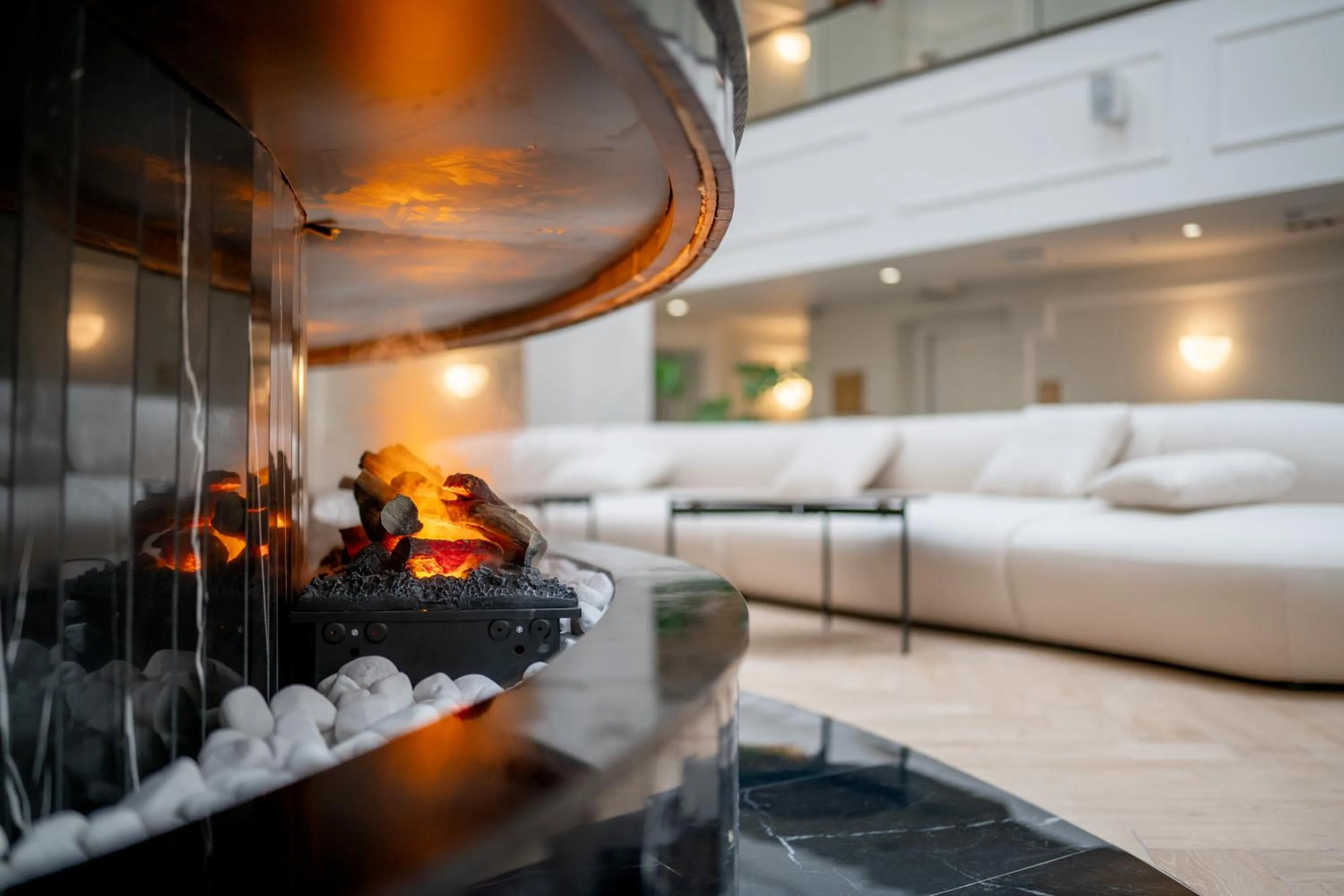 Seating area in Hotel Podrinje