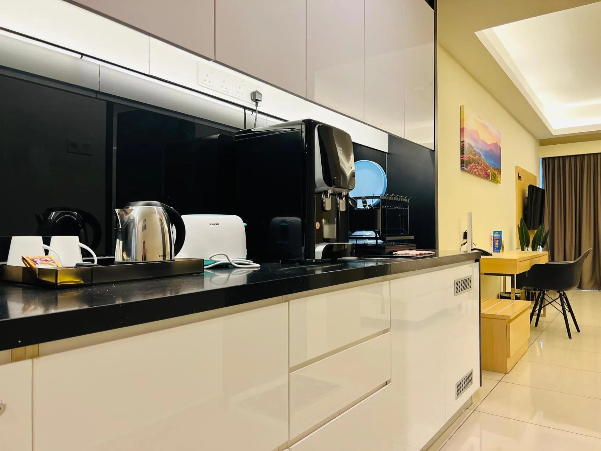 Kitchen or kitchenette in QUINCE HOME GRAND ION DELEMEN GENTING HIGHLANDs