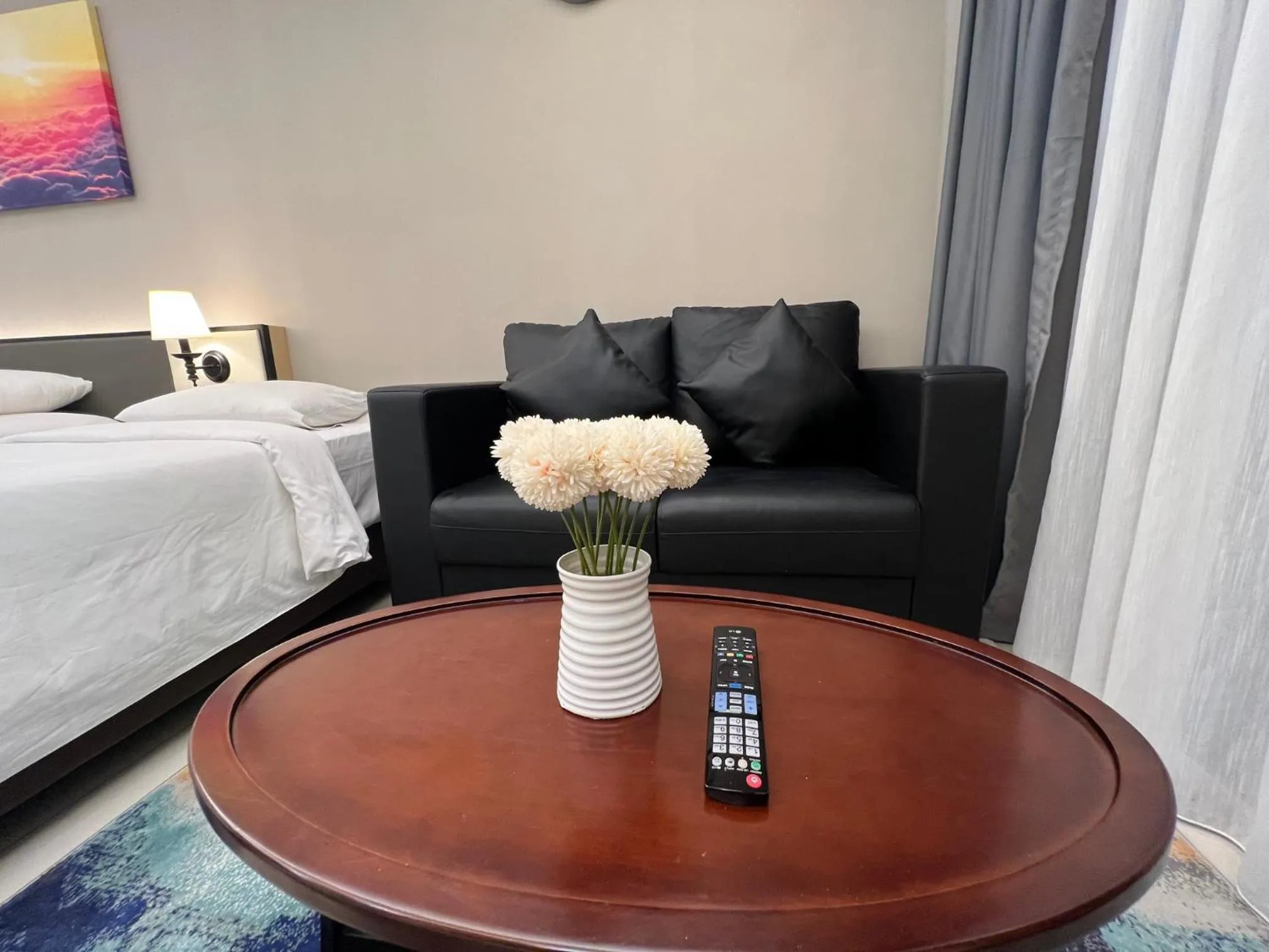 Living room, Bed in QUINCE HOME GRAND ION DELEMEN GENTING HIGHLANDs