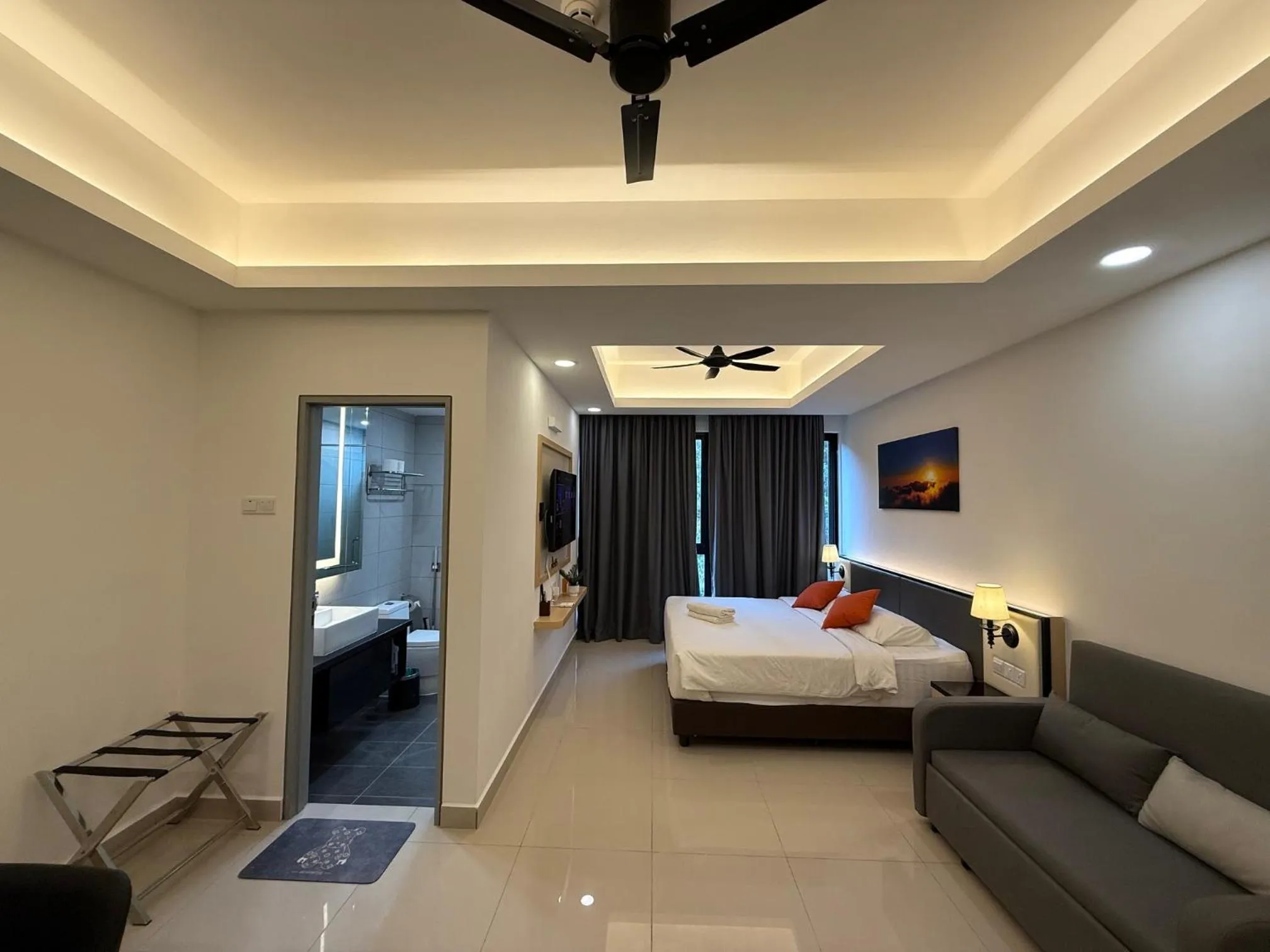 Bedroom, Bed in QUINCE HOME GRAND ION DELEMEN GENTING HIGHLANDs