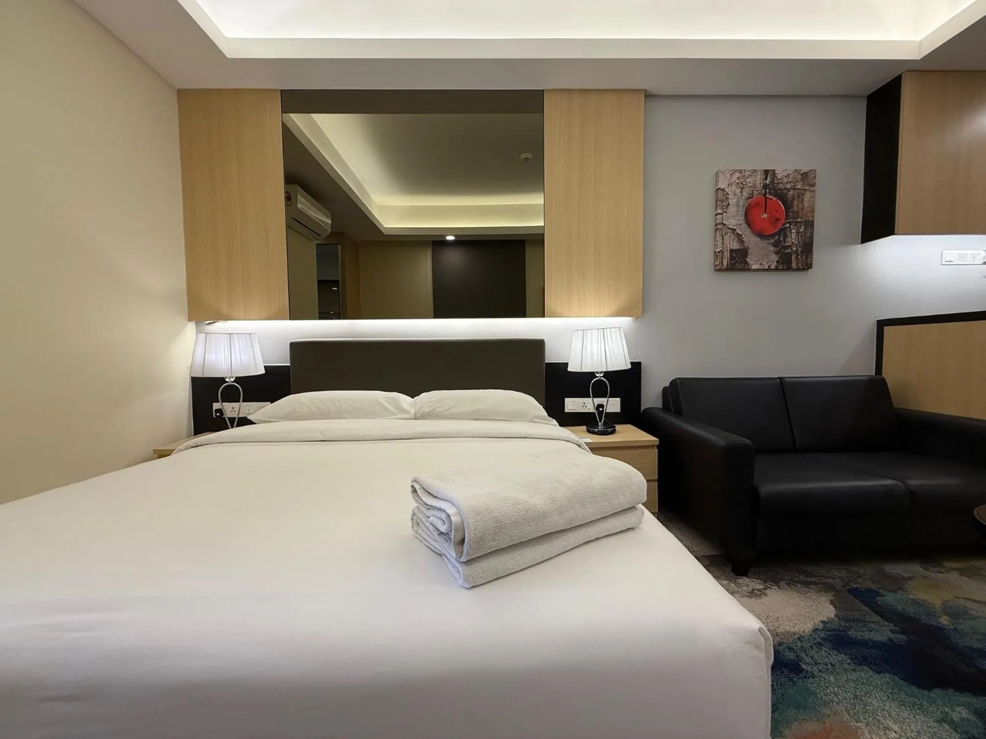 Bed in QUINCE HOME GRAND ION DELEMEN GENTING HIGHLANDs