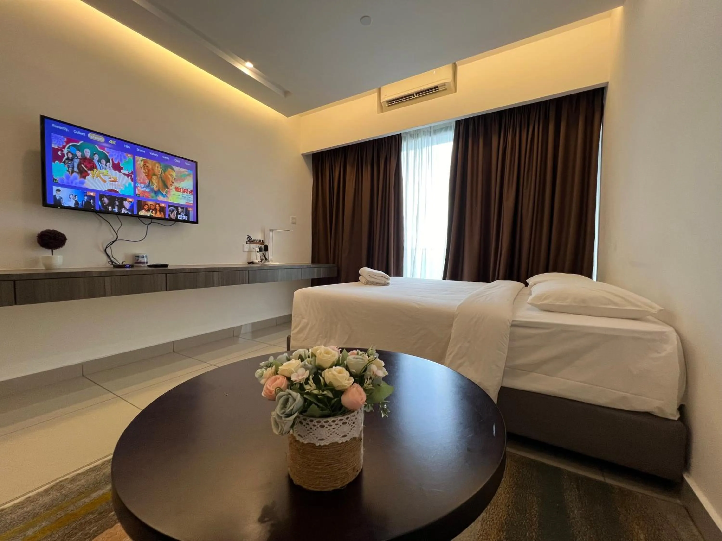 Living room, Bed in QUINCE HOME GRAND ION DELEMEN GENTING HIGHLANDs