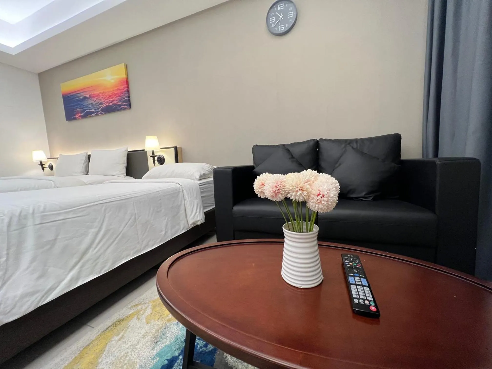 Living room, Bed in QUINCE HOME GRAND ION DELEMEN GENTING HIGHLANDs