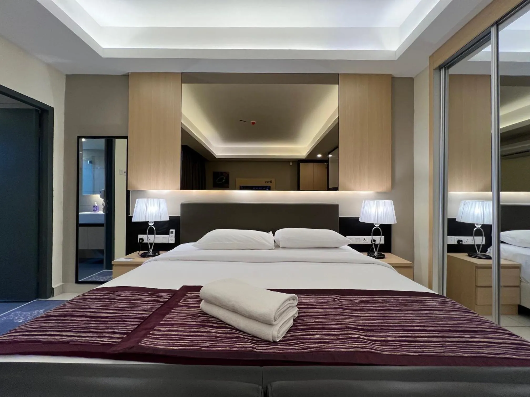 Bed in QUINCE HOME GRAND ION DELEMEN GENTING HIGHLANDs