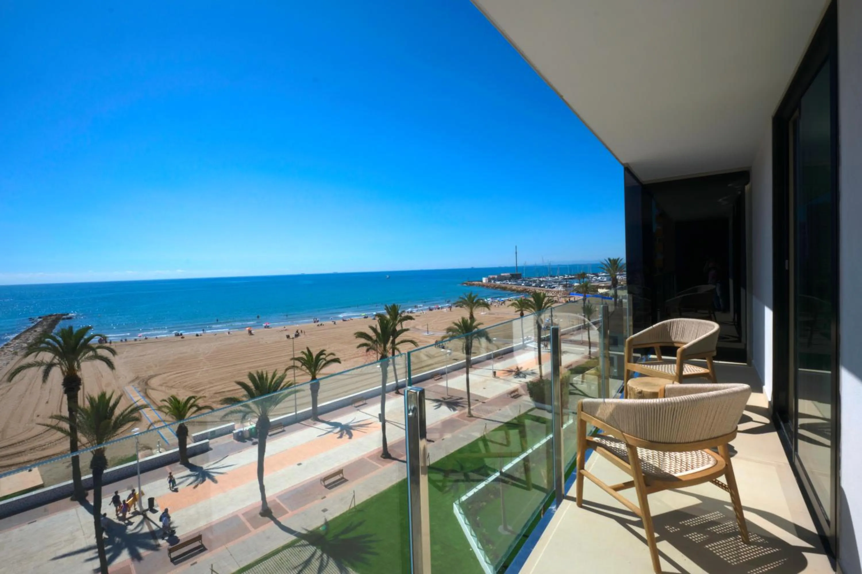 Natural landscape in ESTIMAR Marina Farnals