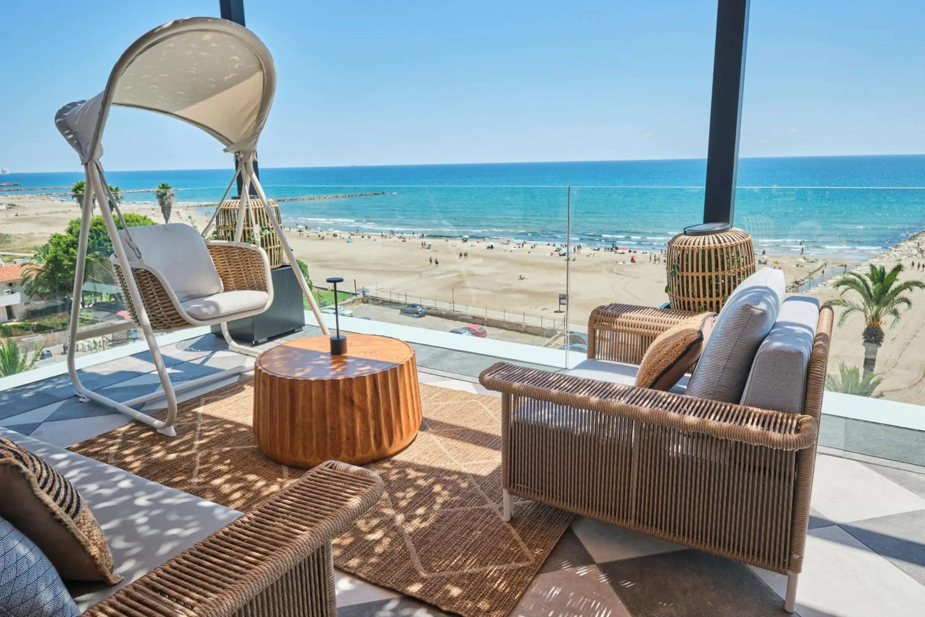 Natural landscape in ESTIMAR Marina Farnals