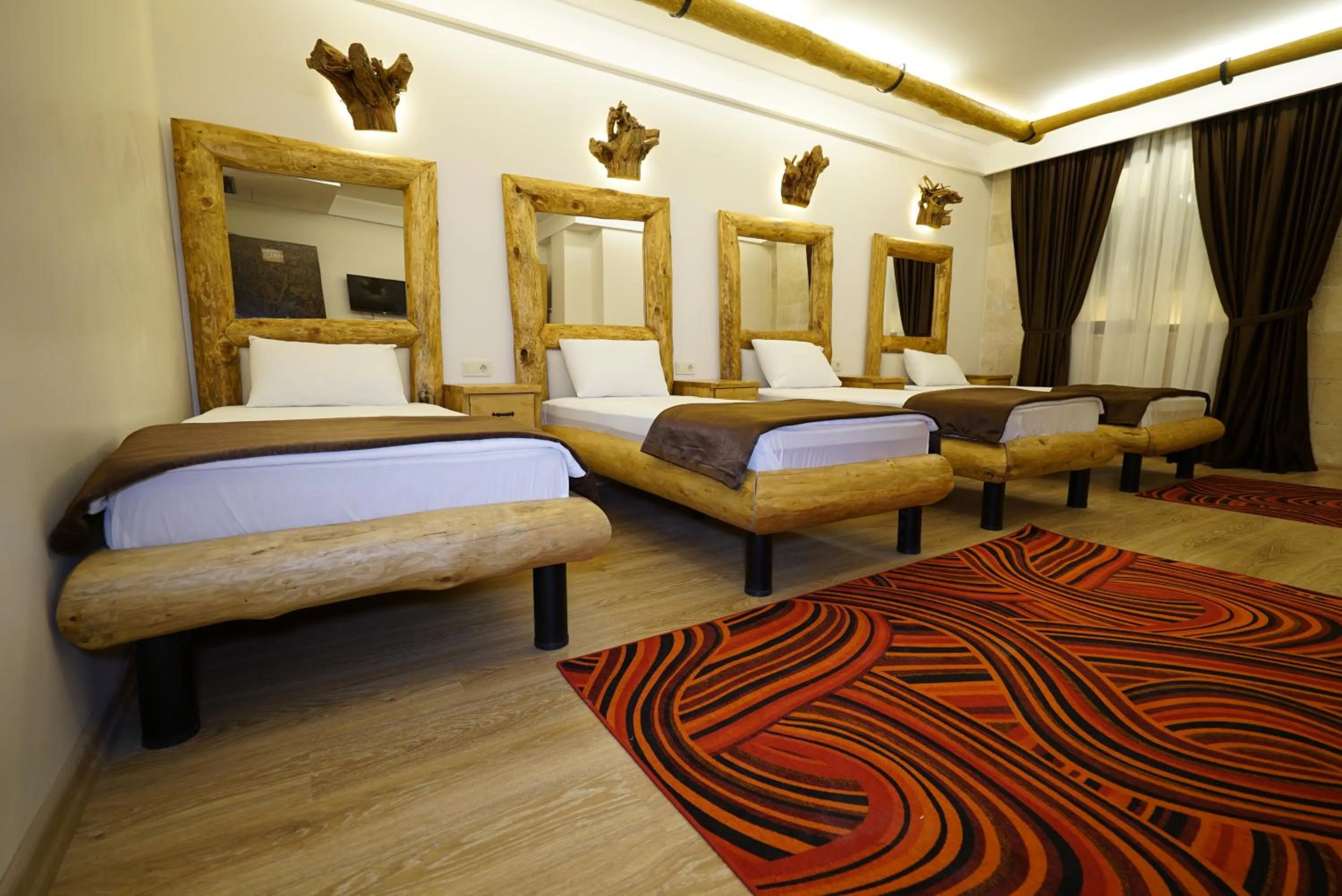 Bed in PASHA PALACE HOTEL