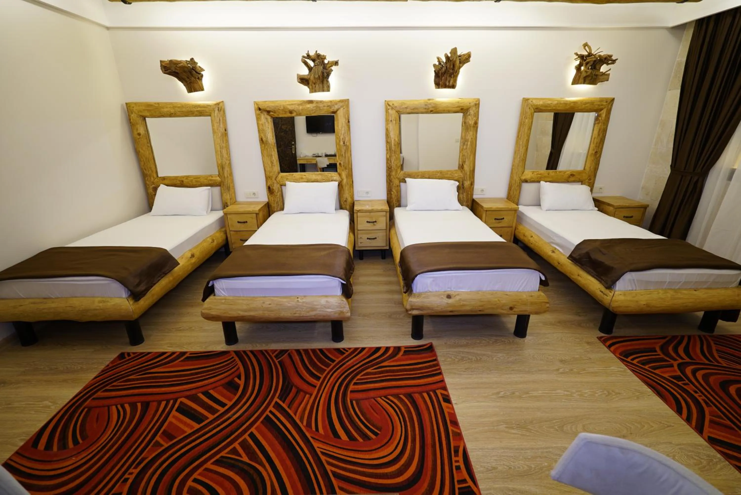Bed in PASHA PALACE HOTEL