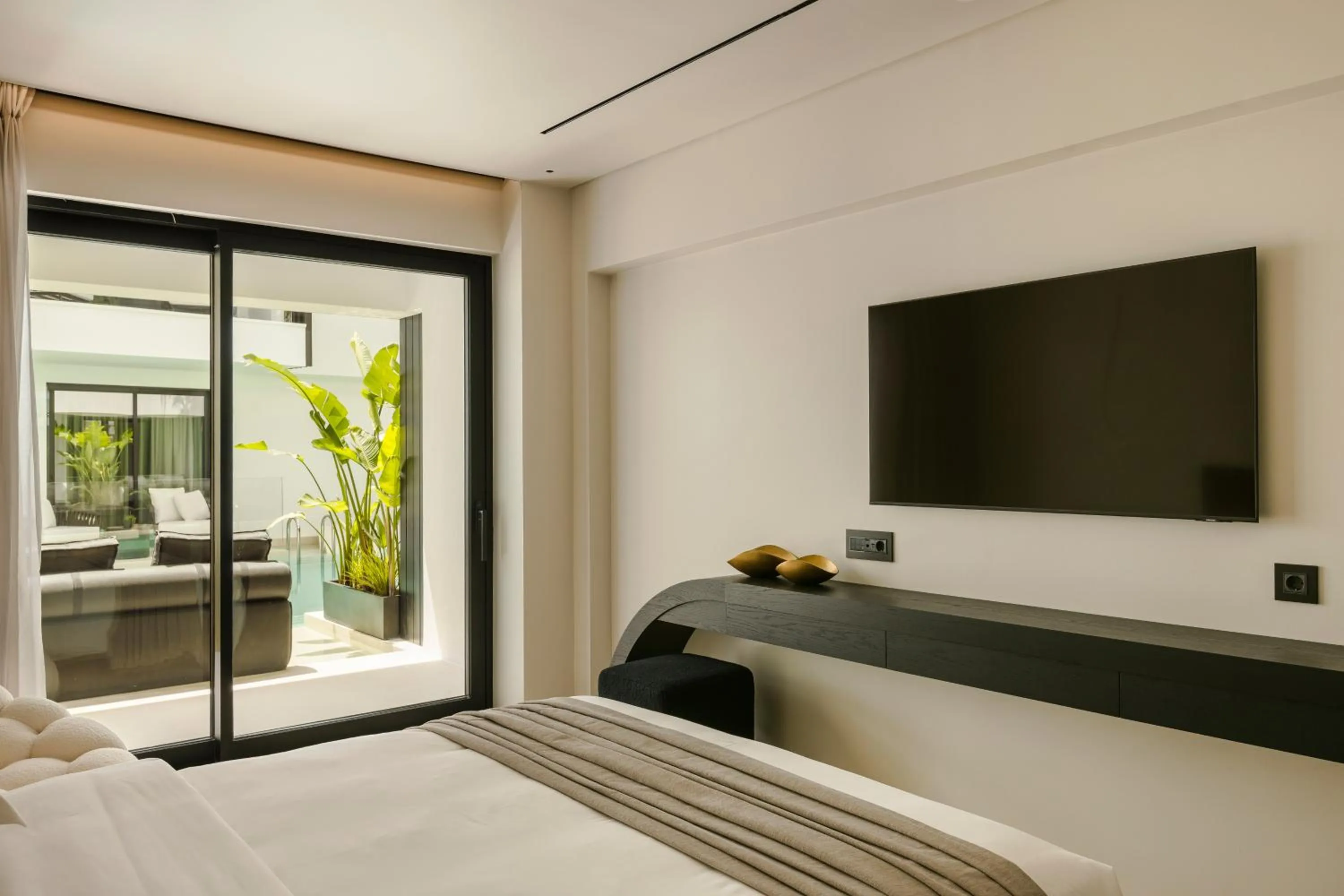 Bed in Casaly Hotel & Spa