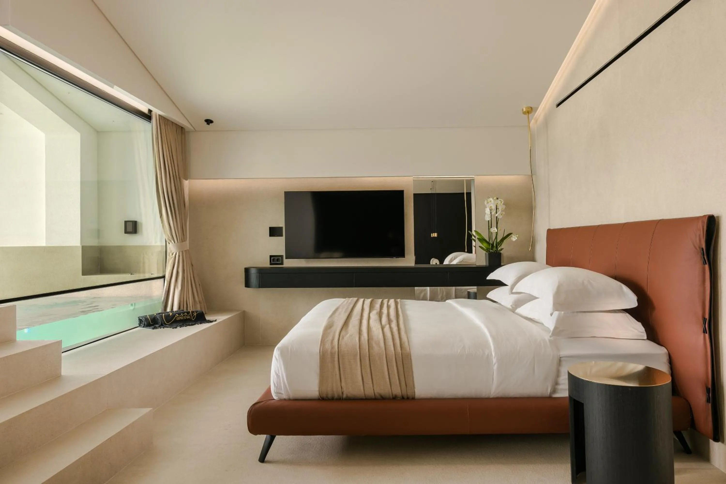 Bed in Casaly Hotel & Spa