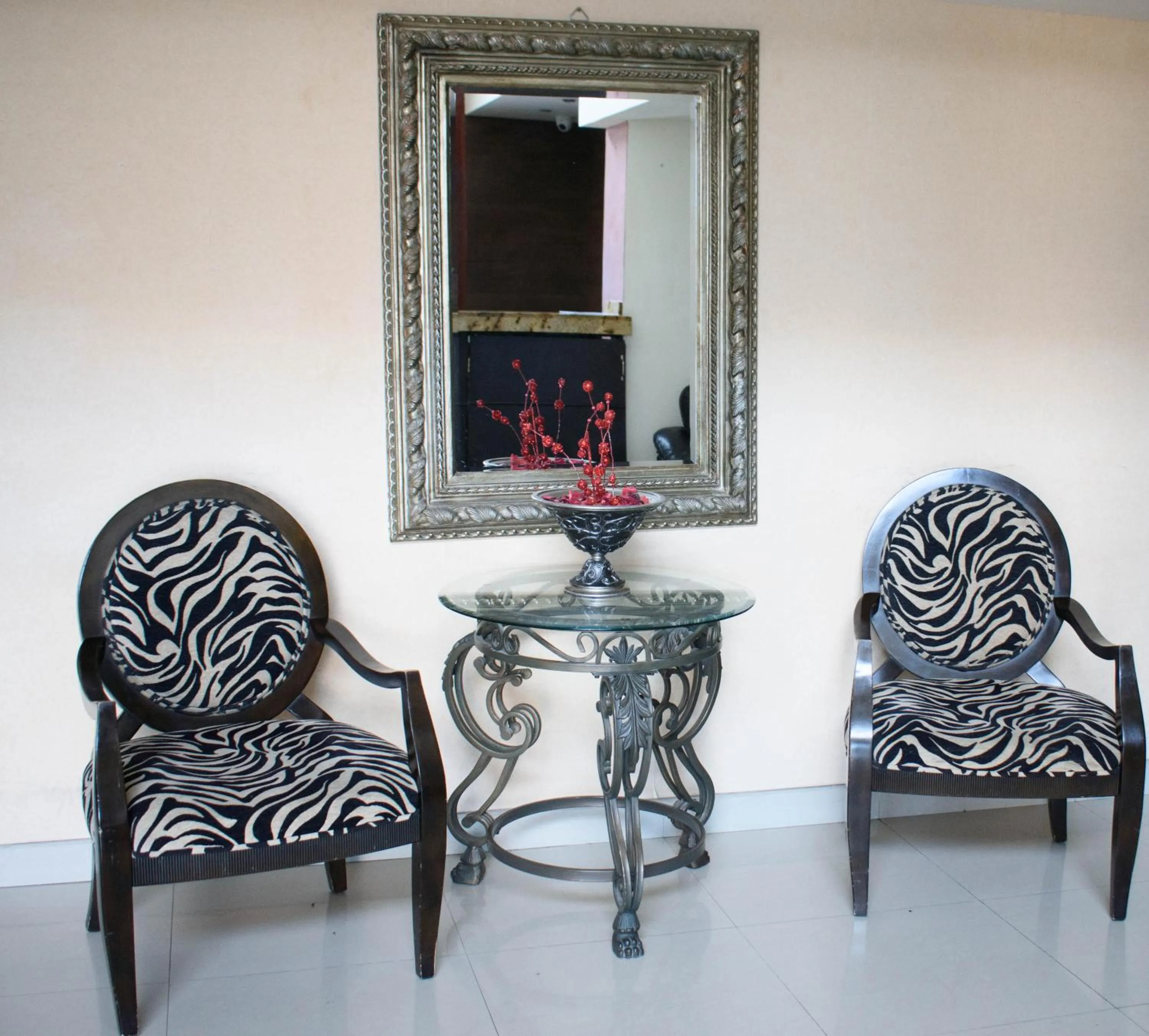 Living room in Los Herederos Hotel Piedras Negras