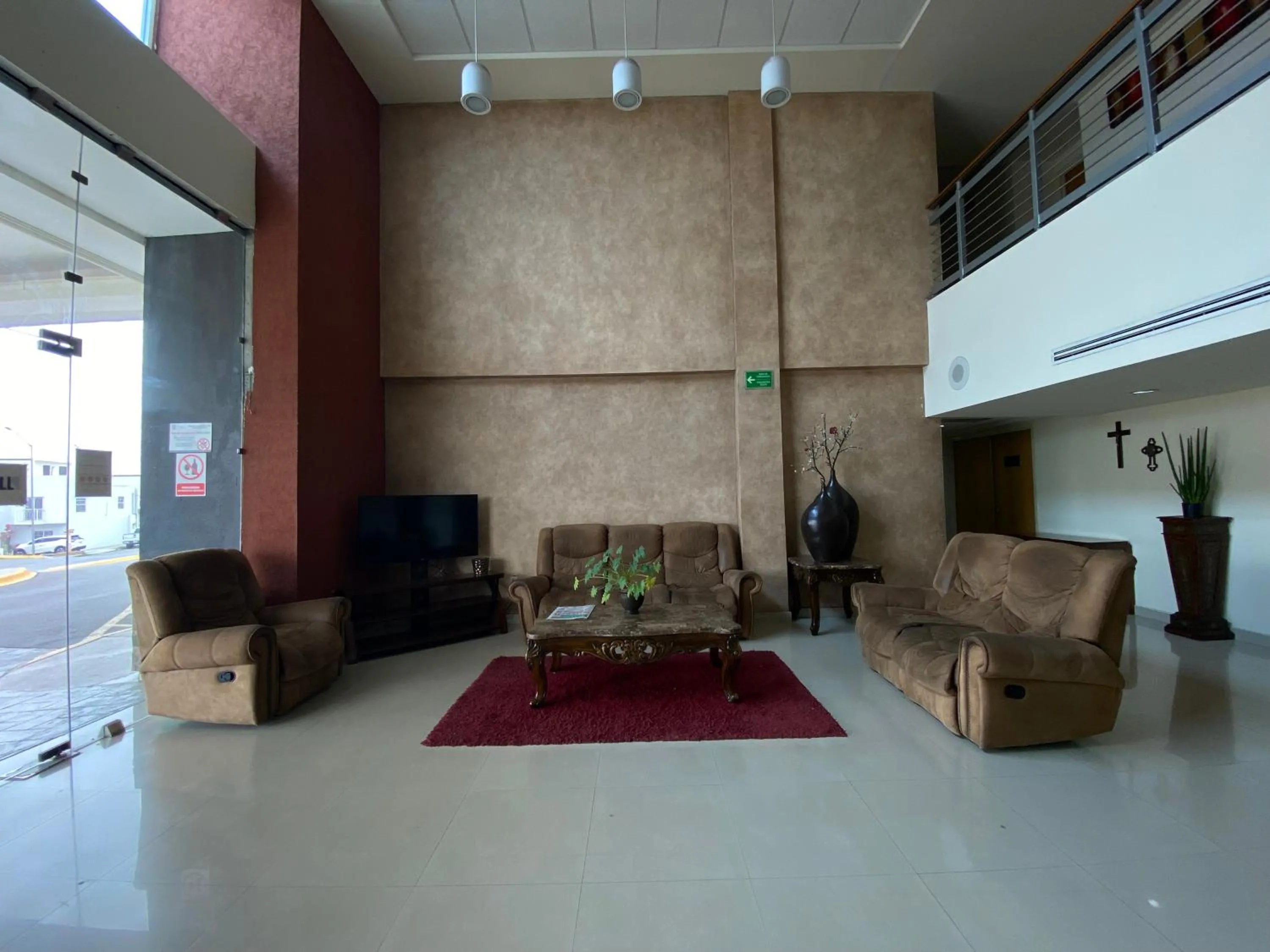 Living room in Los Herederos Hotel Piedras Negras