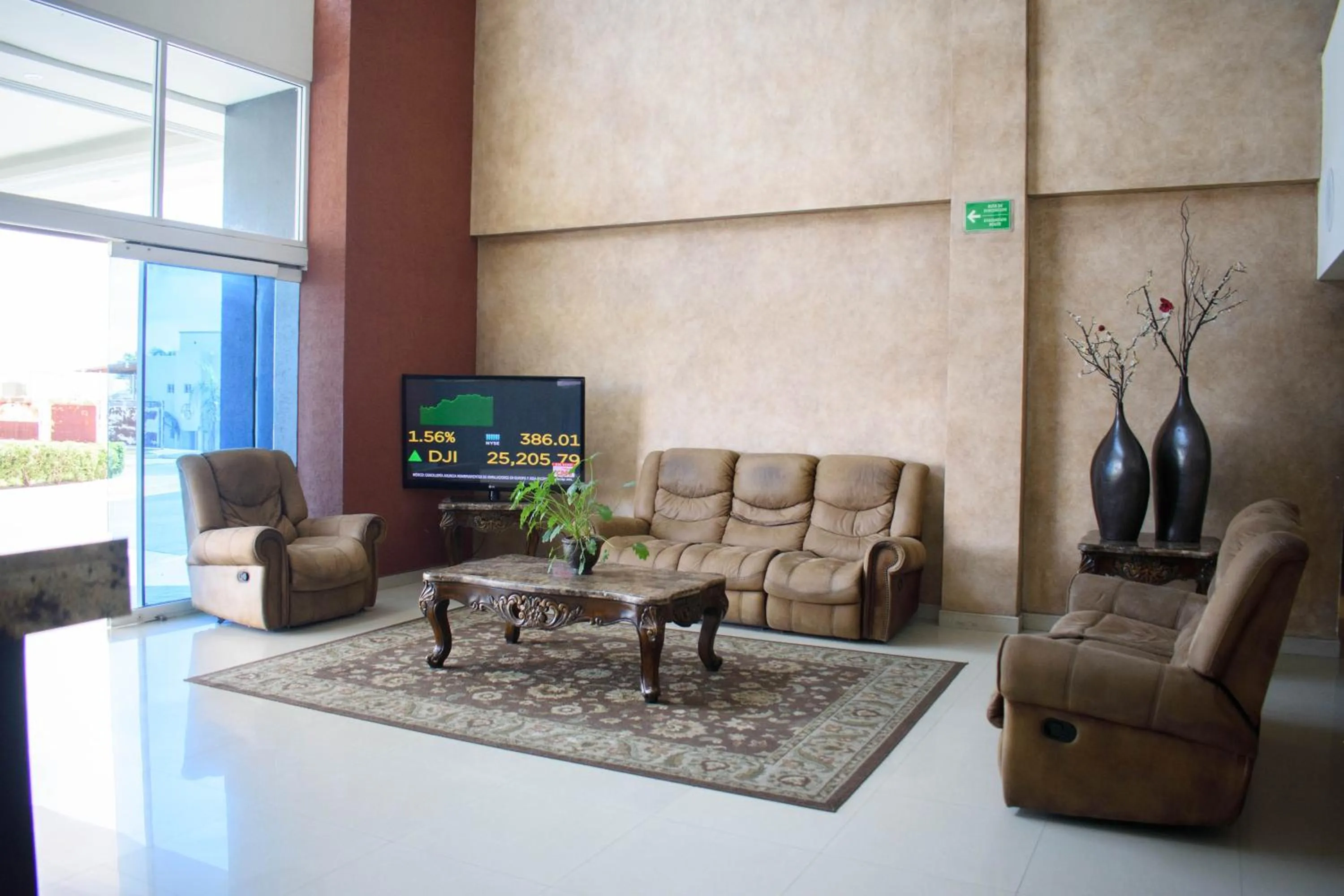 Living room in Los Herederos Hotel Piedras Negras