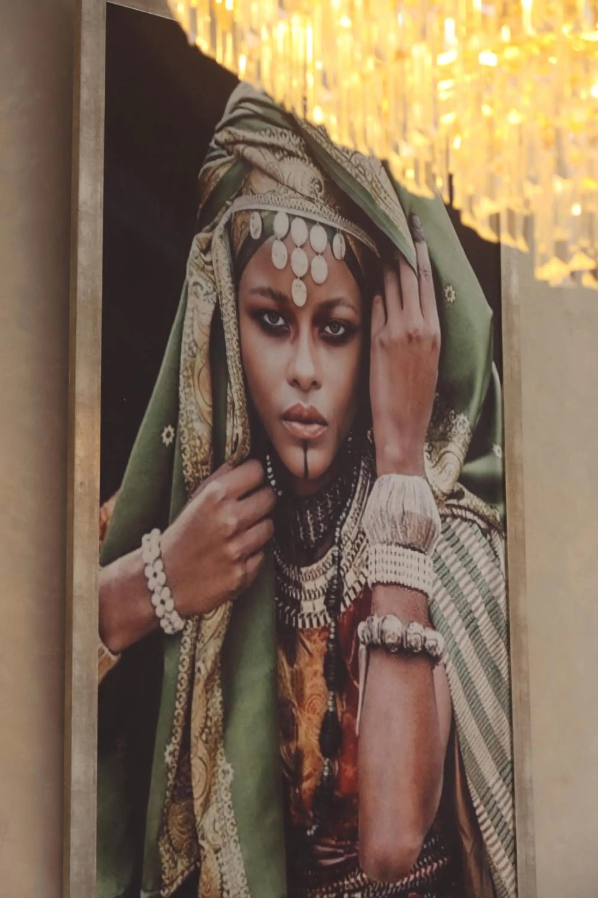 Decorative detail in Riad La Fayette Bed & Breakfast