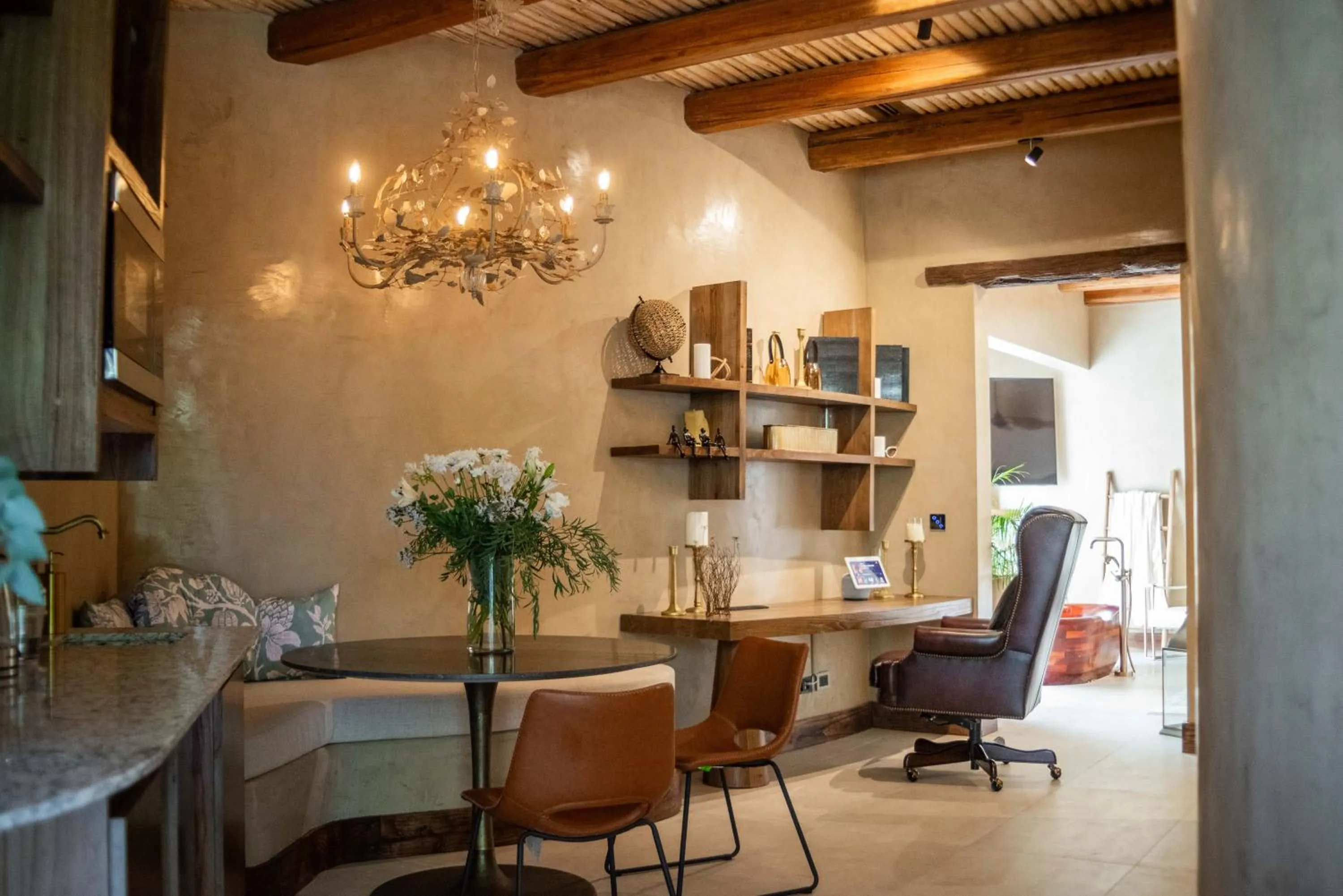 Seating area in La Maria Hotel Boutique