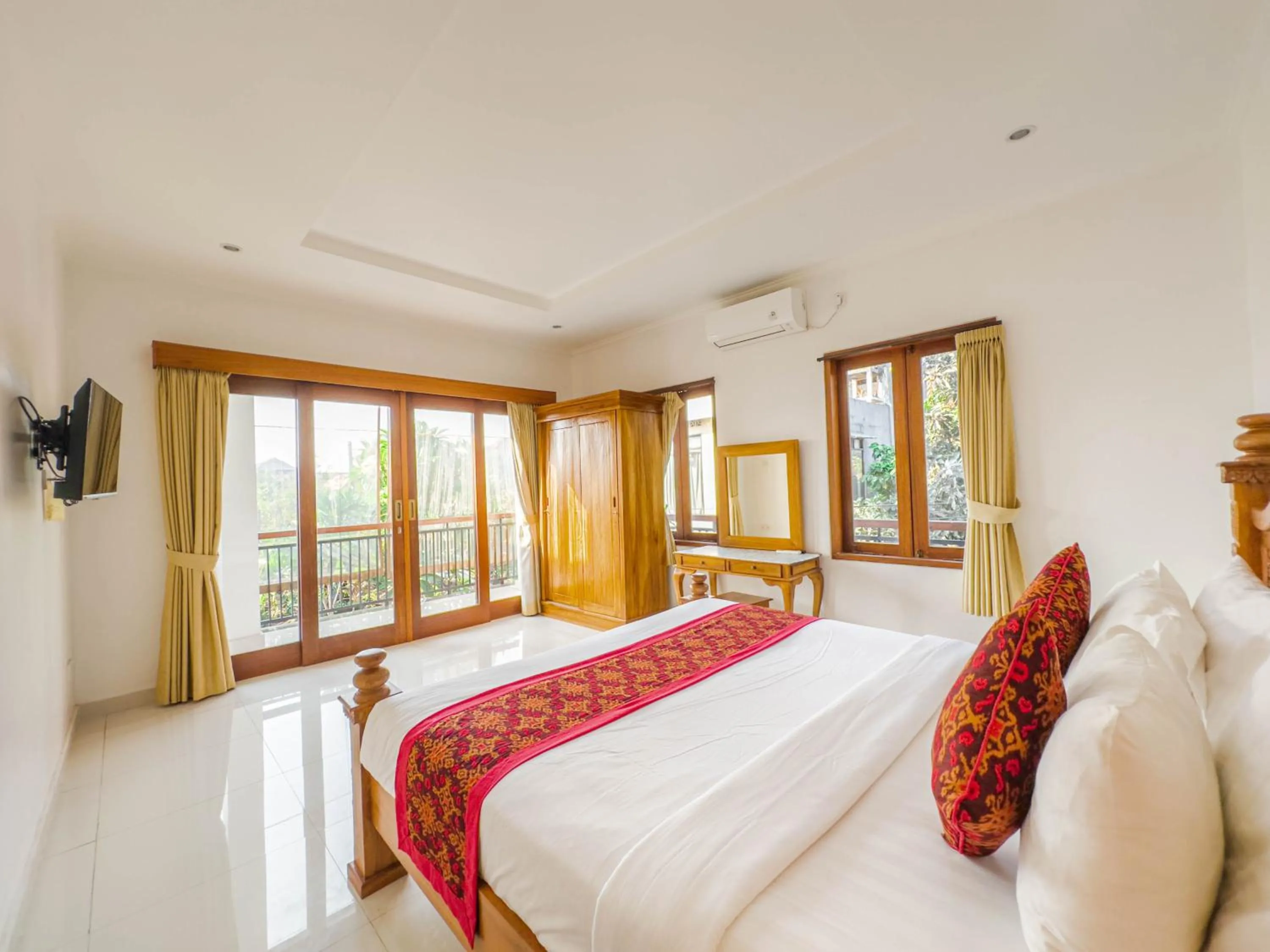 Bedroom, Bed in Moai House