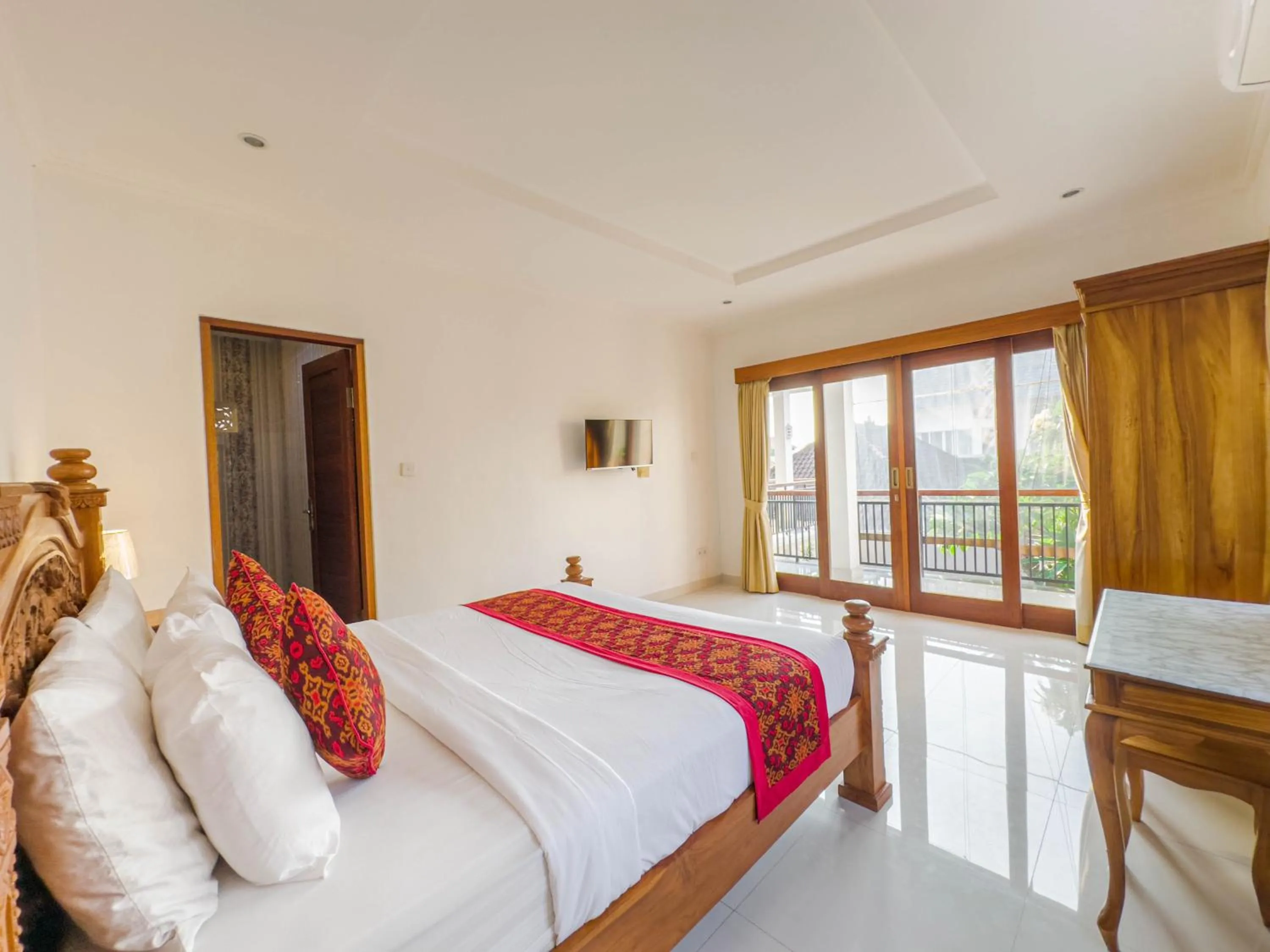 Bedroom, Bed in Moai House