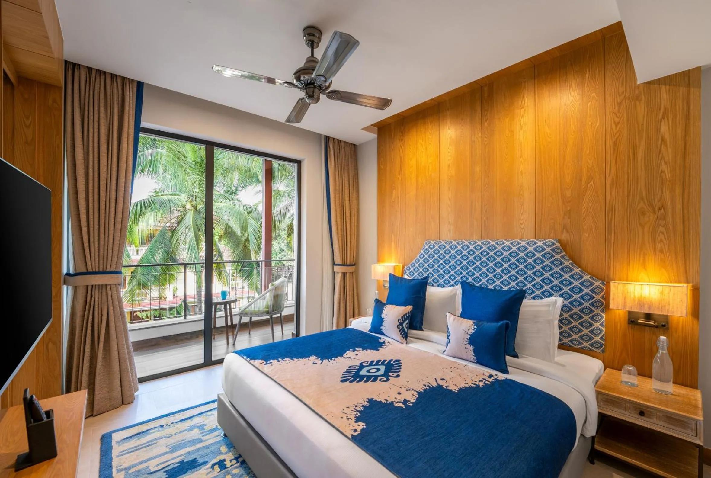Bedroom, Bed in The Astor - All Suites Hotel Candolim Goa
