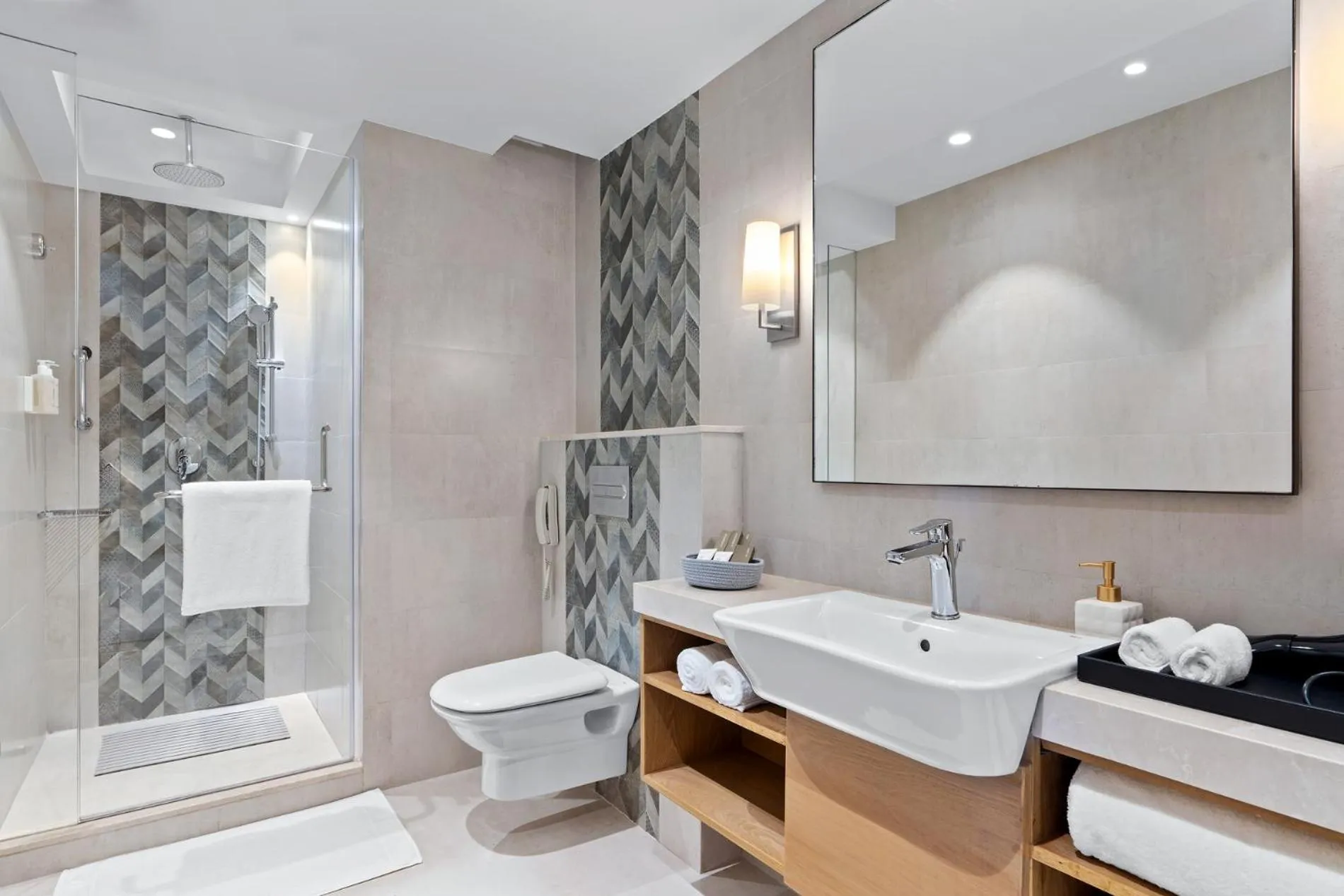 Bathroom in The Astor - All Suites Hotel Candolim Goa