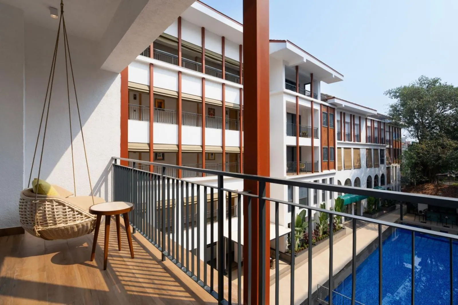 Balcony/Terrace in The Astor - All Suites Hotel Candolim Goa