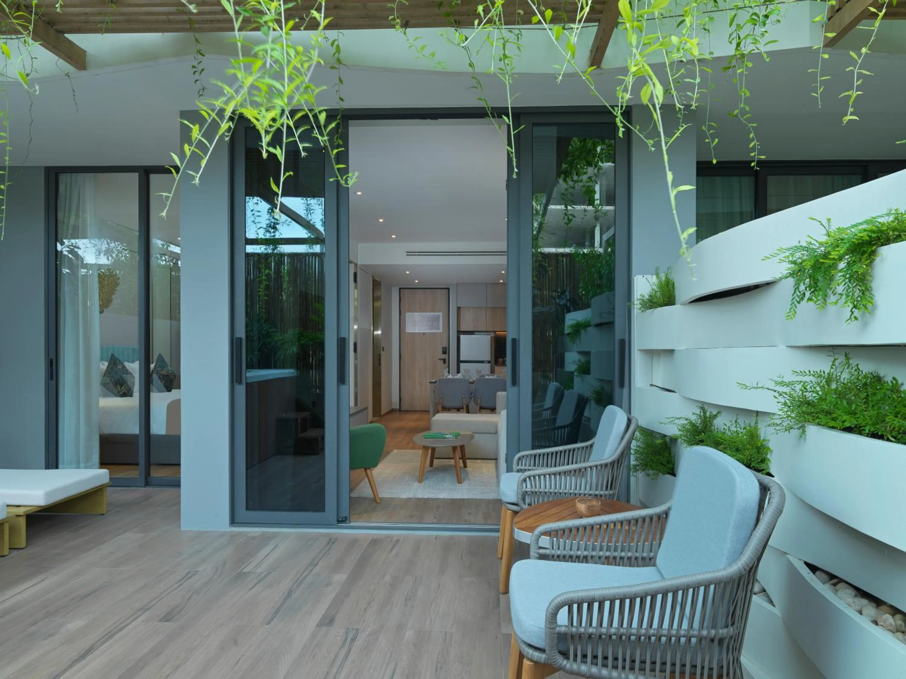 Balcony/Terrace in La Green Hotel and Residence