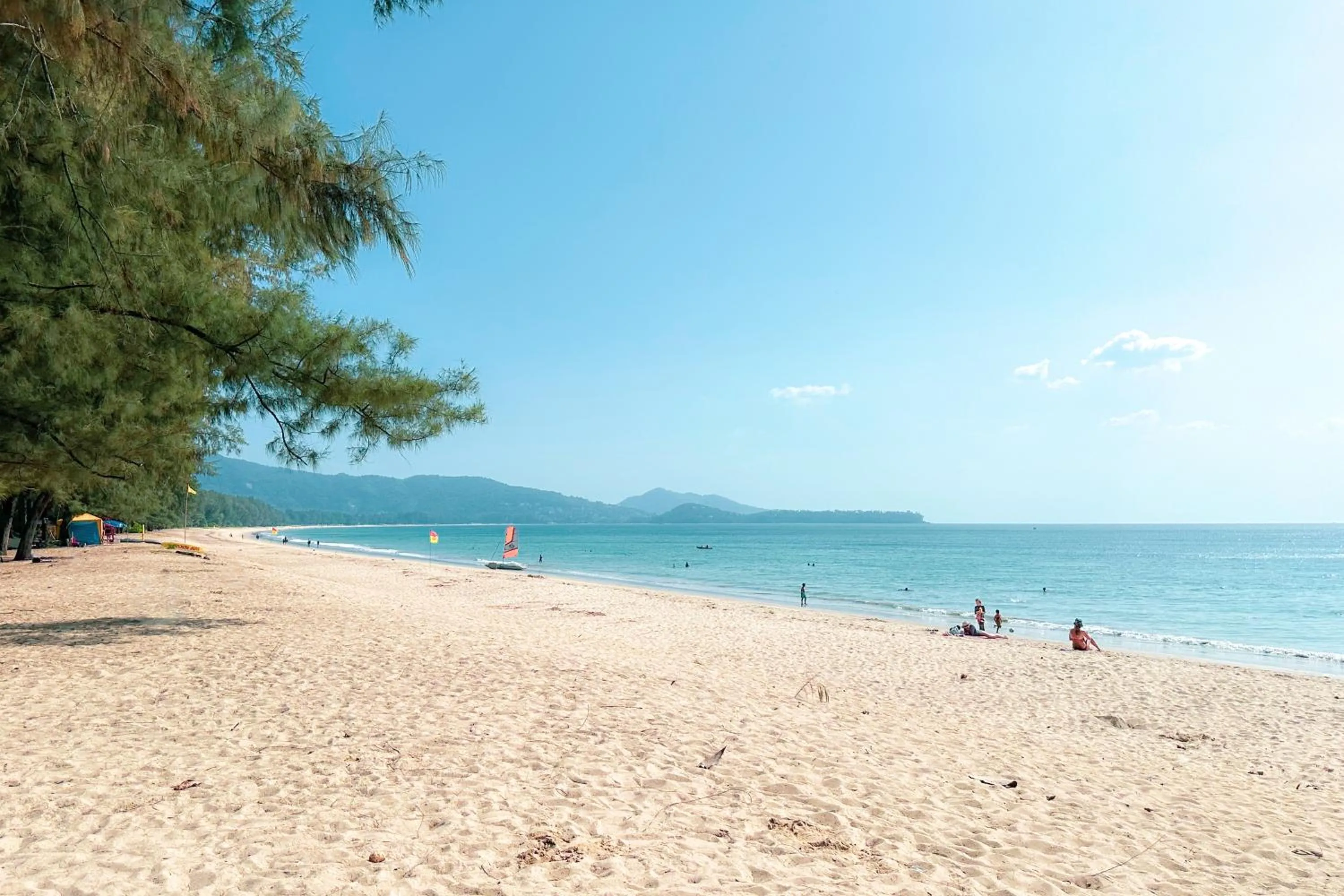 Beach in La Green Hotel and Residence