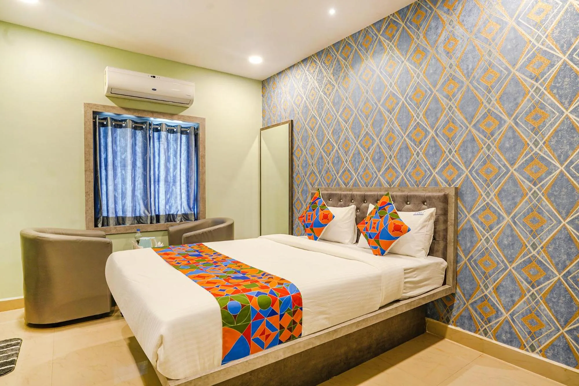 Bed in FH Lio7 Grand - Nr Wellness Hospital, Hastinapuram