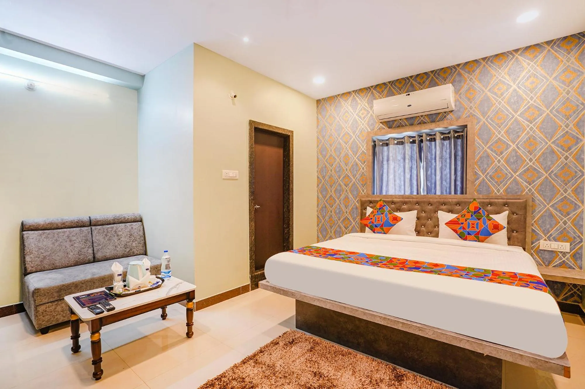 Bed in FH Lio7 Grand - Nr Wellness Hospital, Hastinapuram