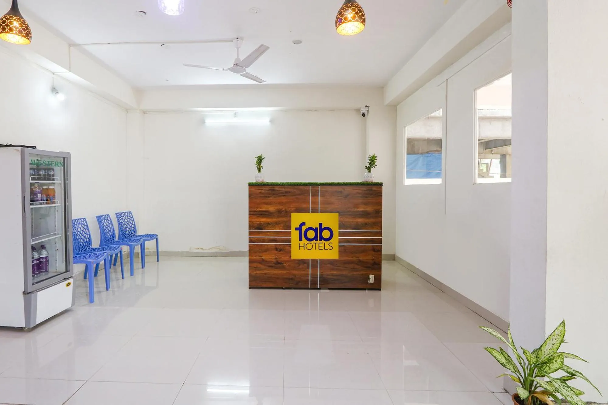 Lobby or reception in FabHotel Dream Connect - Nr Narsingi