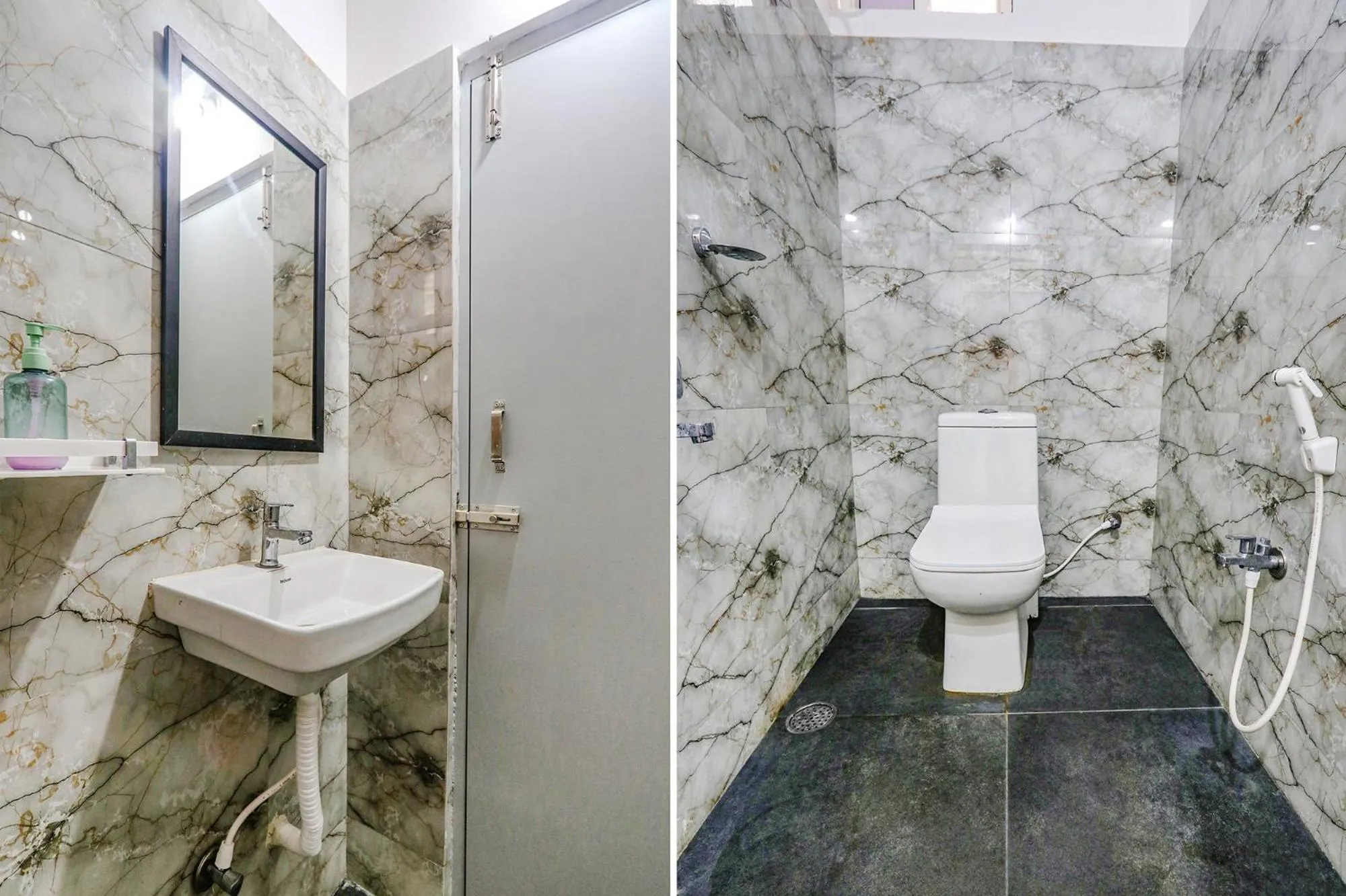 Bathroom in FabHotel Dream Connect - Nr Narsingi