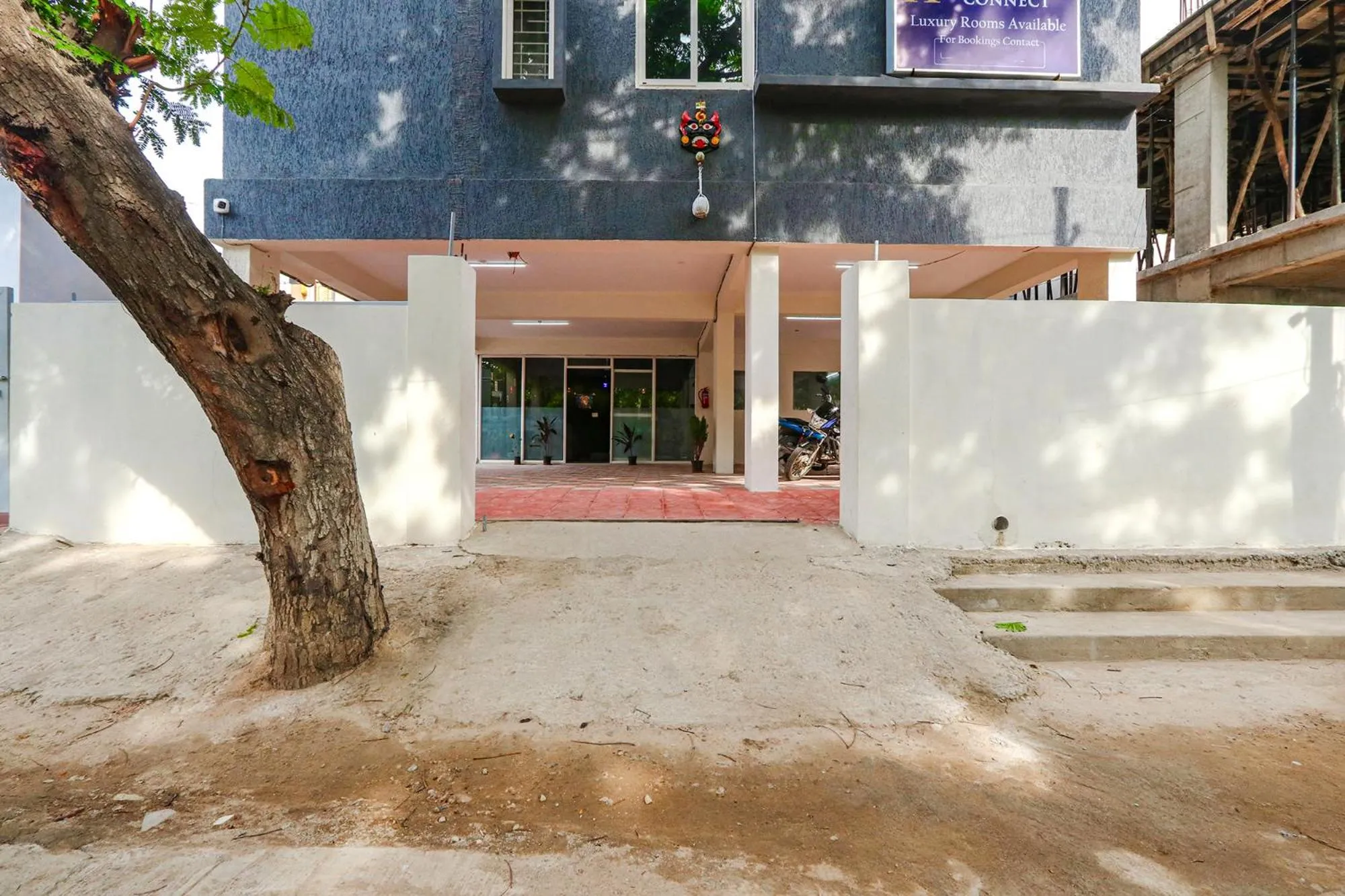 Facade/entrance in FabHotel Dream Connect - Nr Narsingi