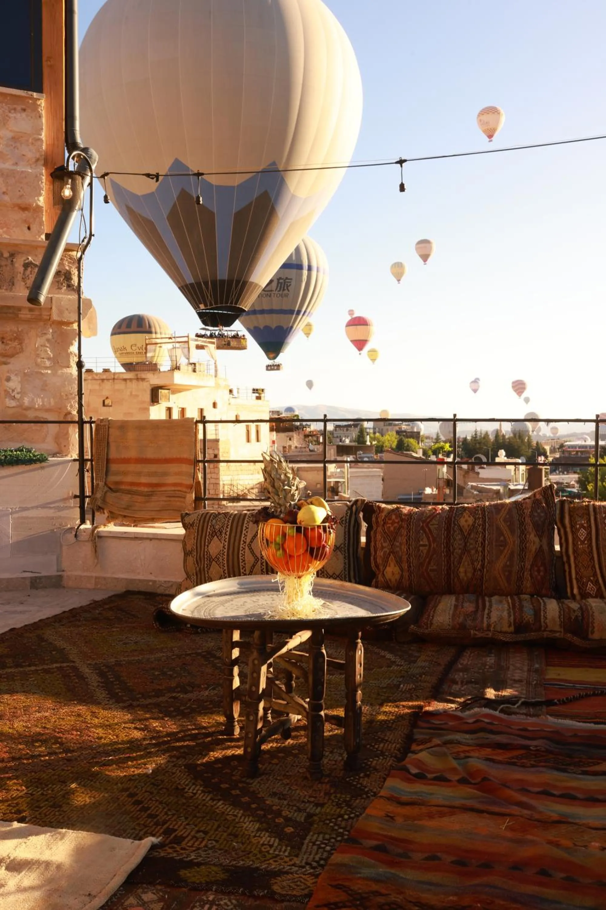 Balcony/Terrace in Noah's Ark Cave Hotel