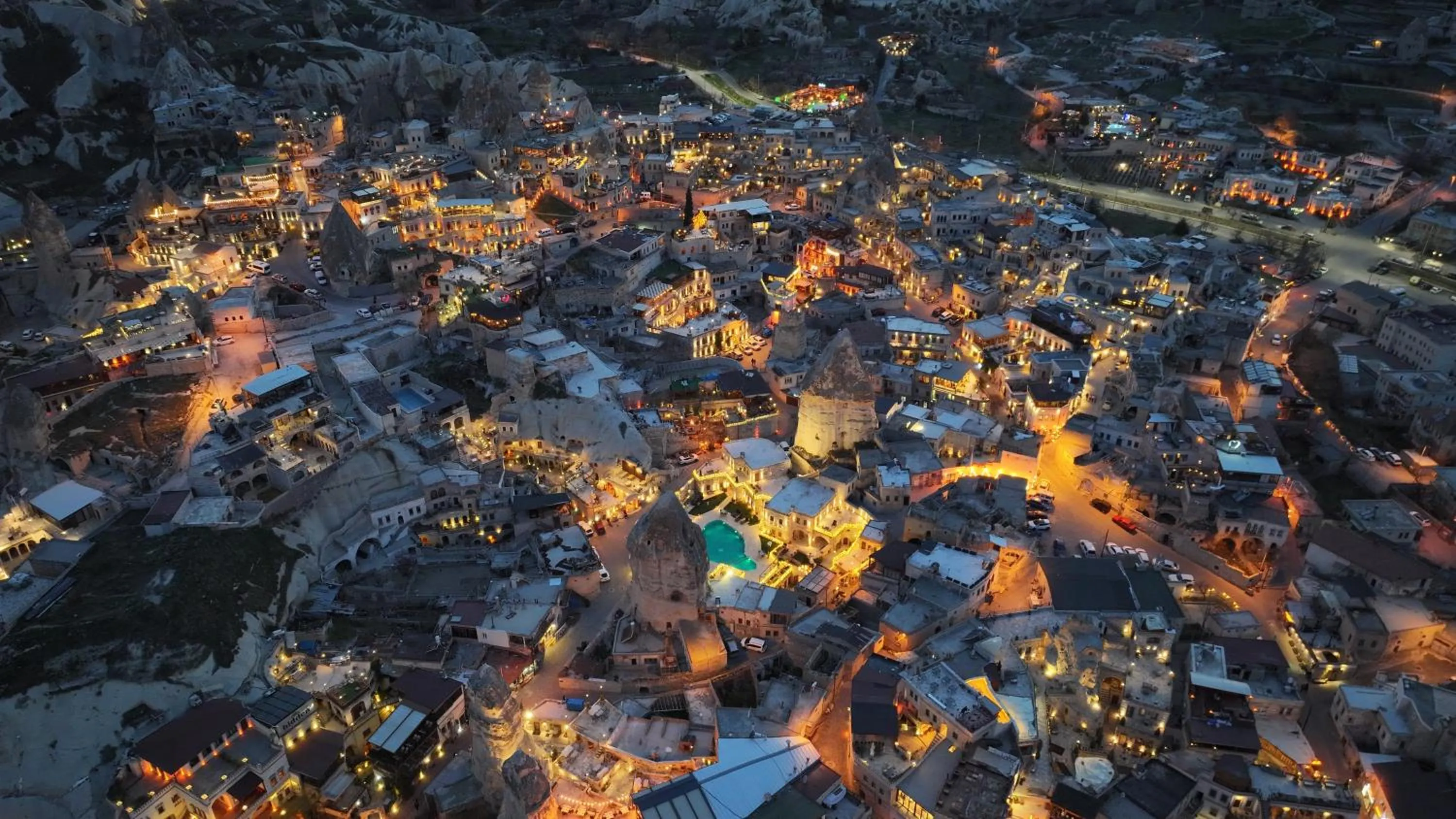 Property building in Noah's Ark Cave Hotel