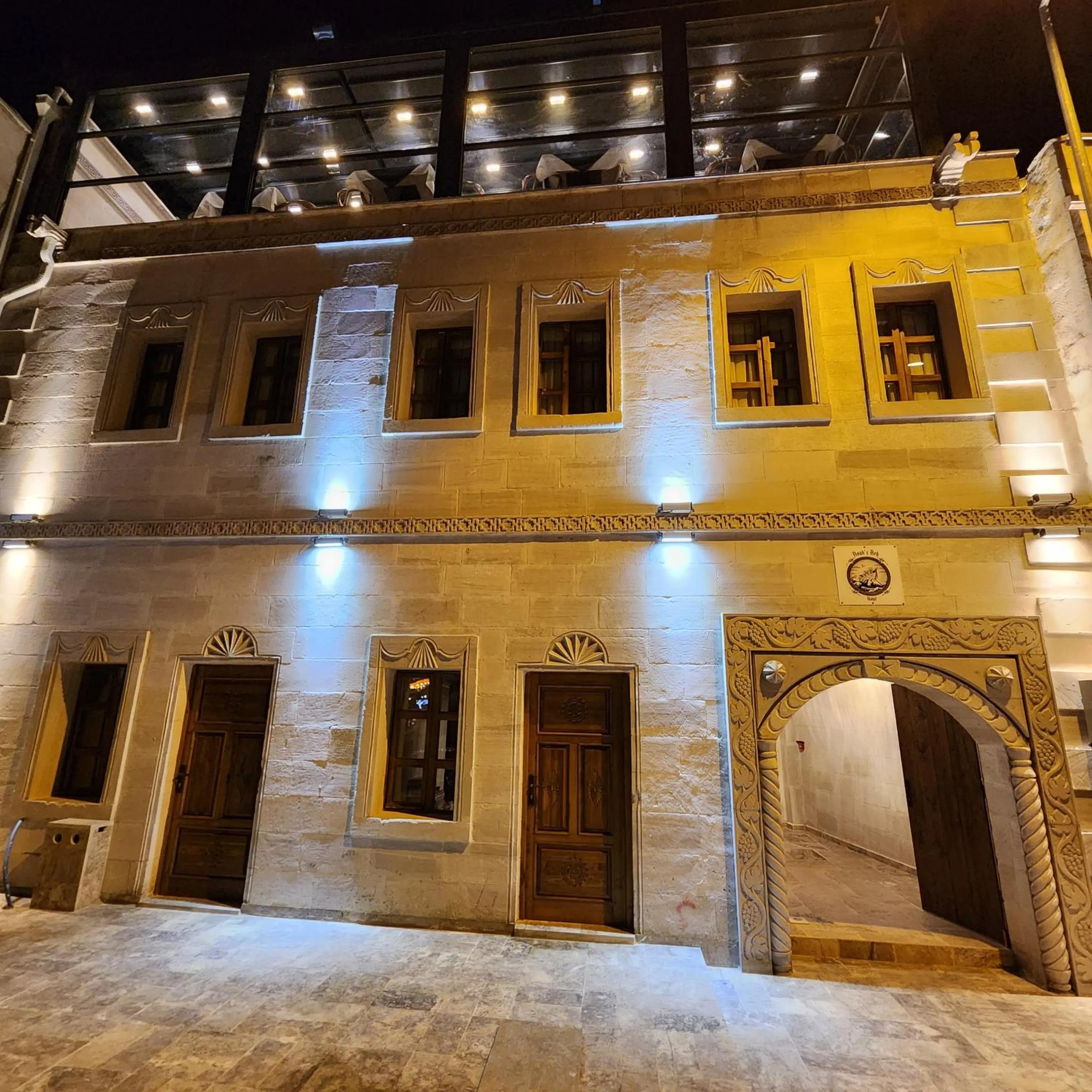 Property building in Noah's Ark Cave Hotel
