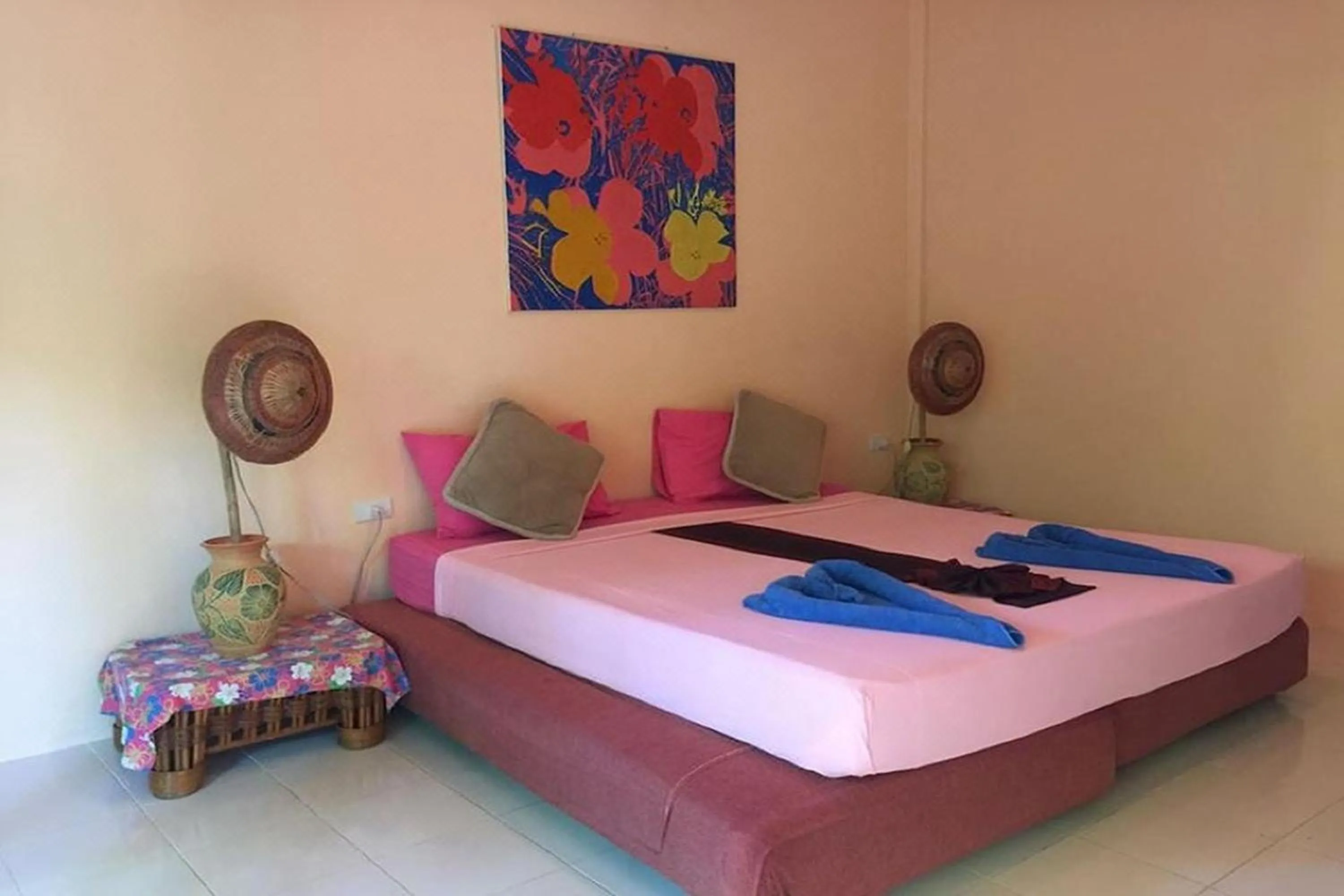 Bed in Chaba Bungalows