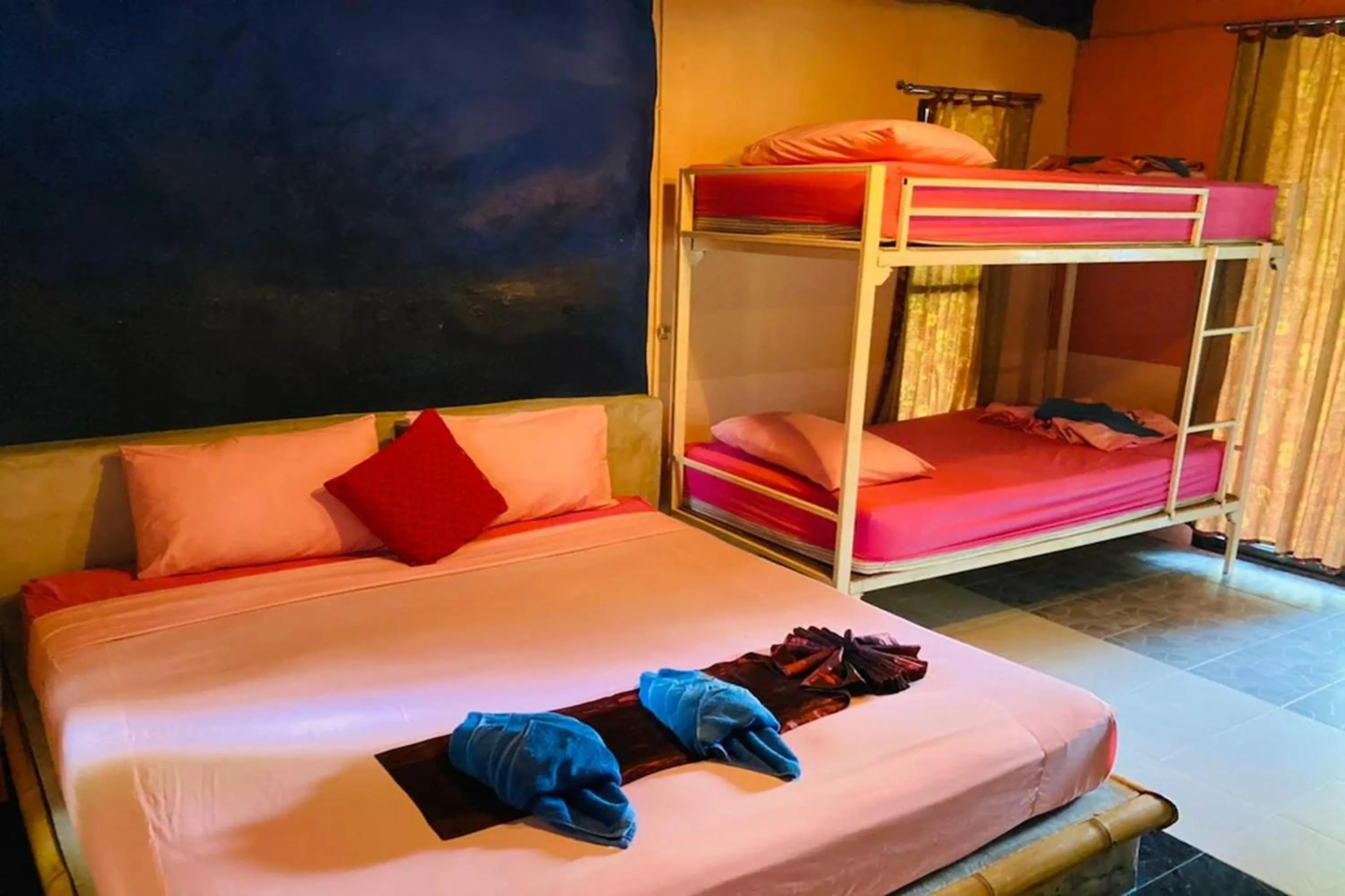 Bed in Chaba Bungalows