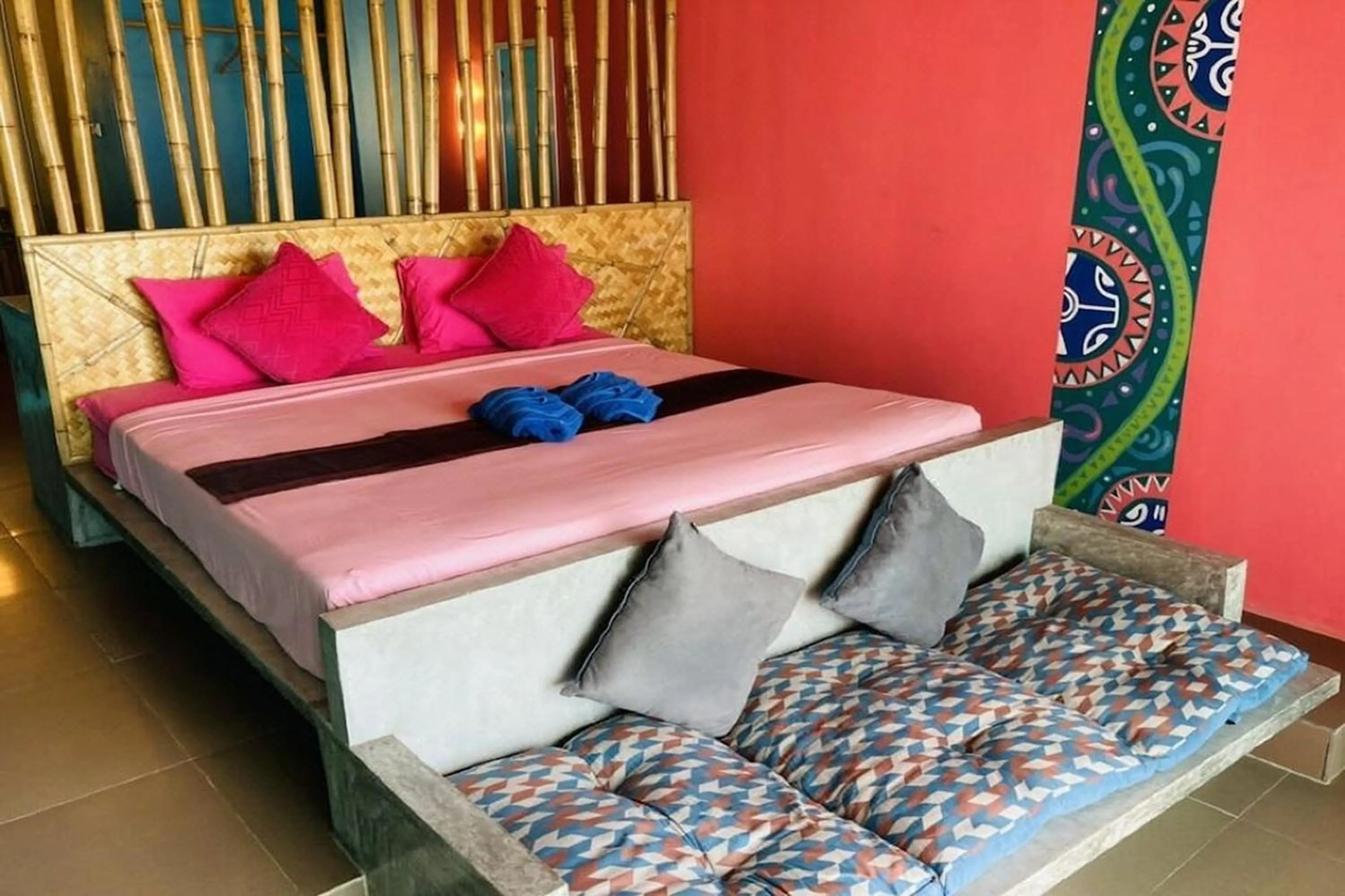 Bed in Chaba Bungalows