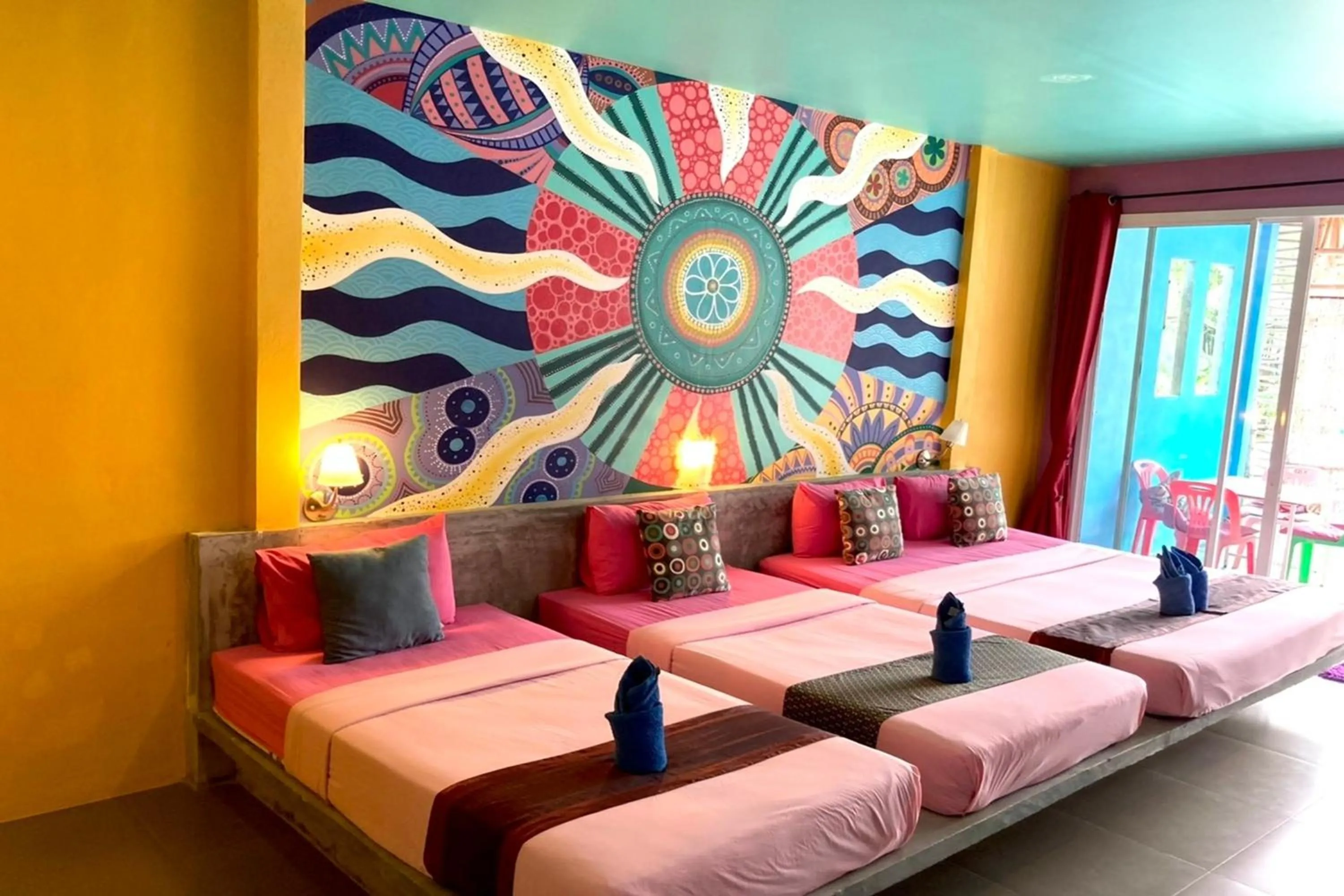 Bed in Chaba Bungalows