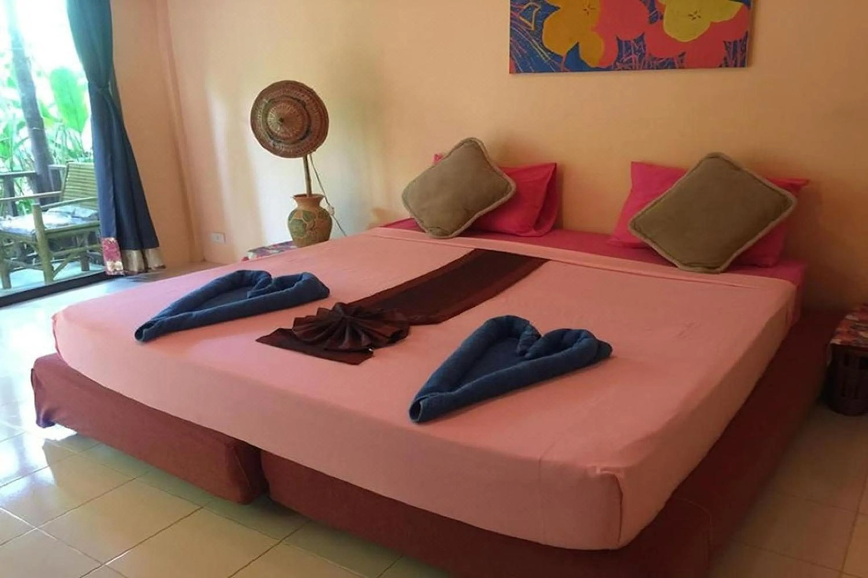 Bed in Chaba Bungalows