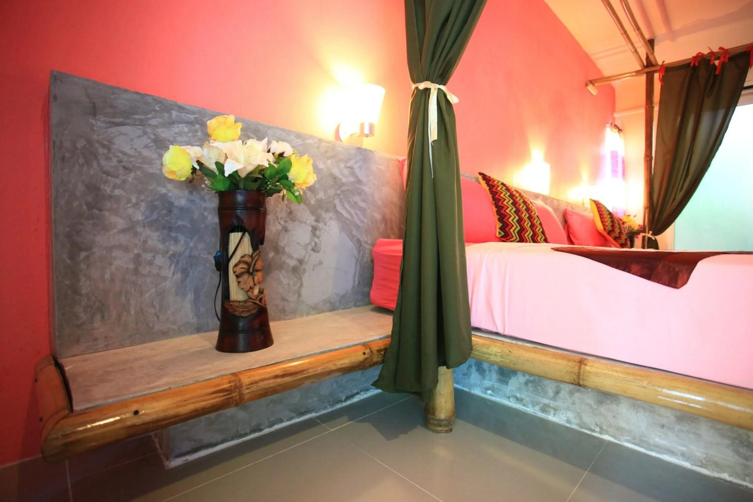 Bed in Chaba Bungalows