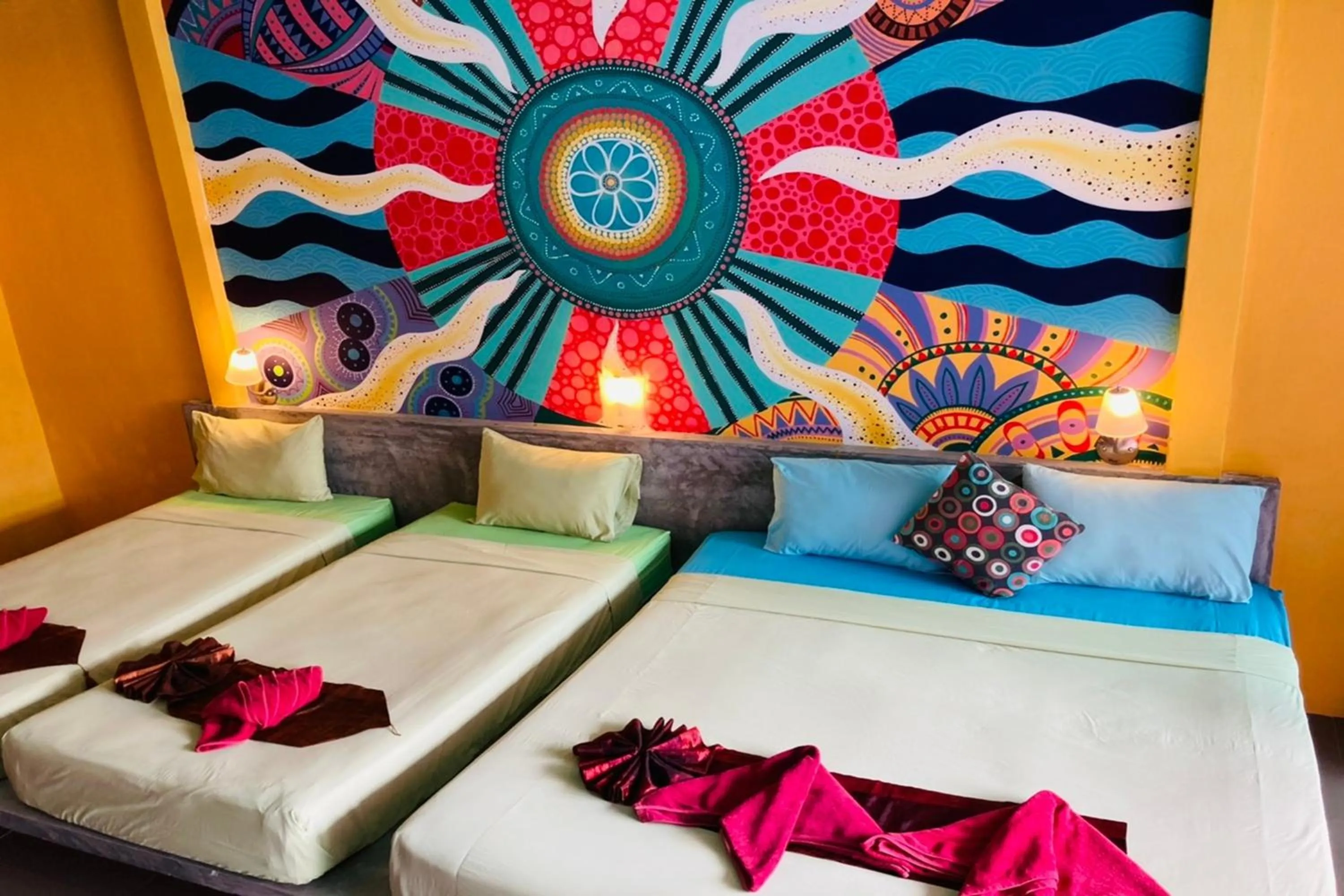 Bed in Chaba Bungalows