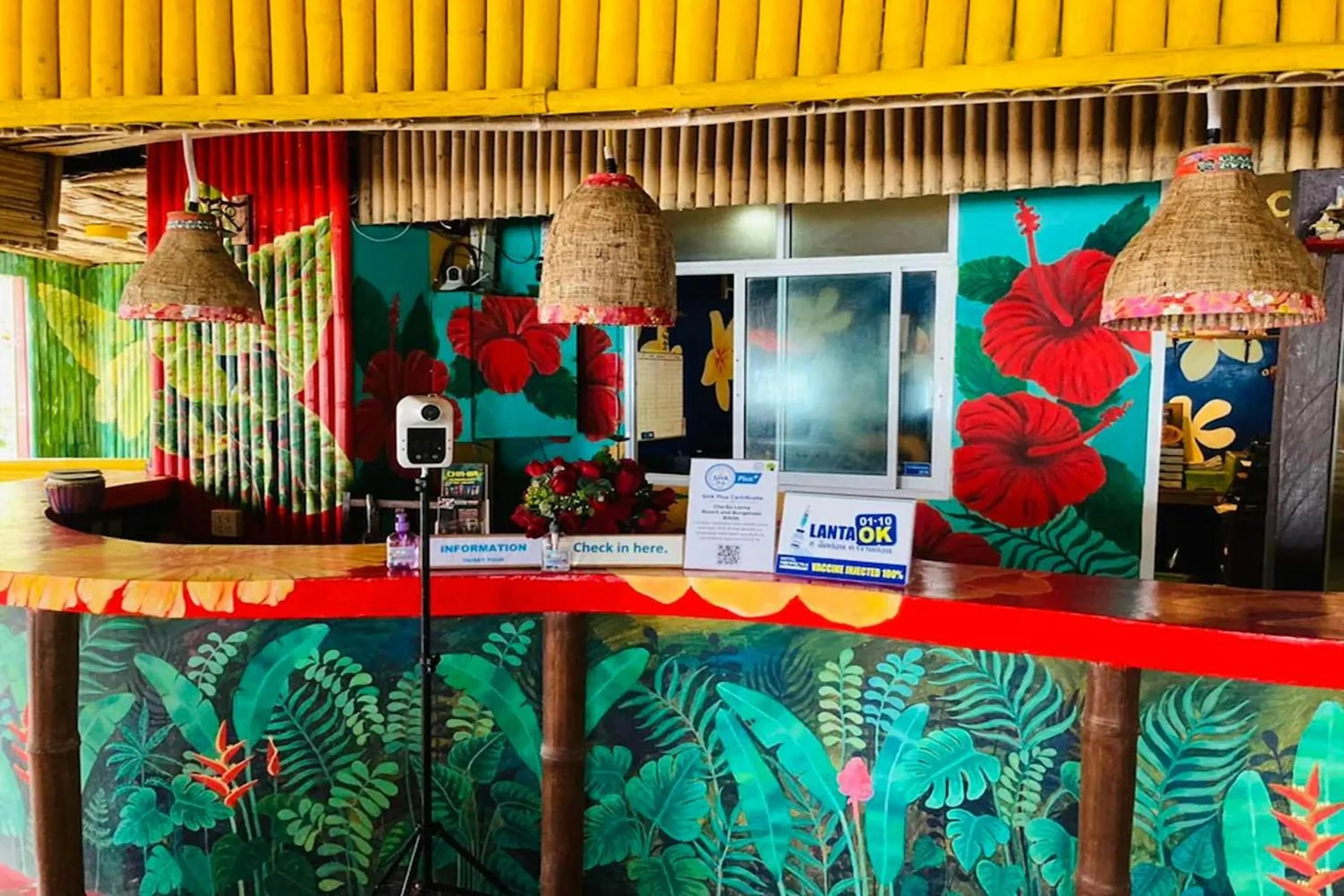 Lounge or bar in Chaba Bungalows