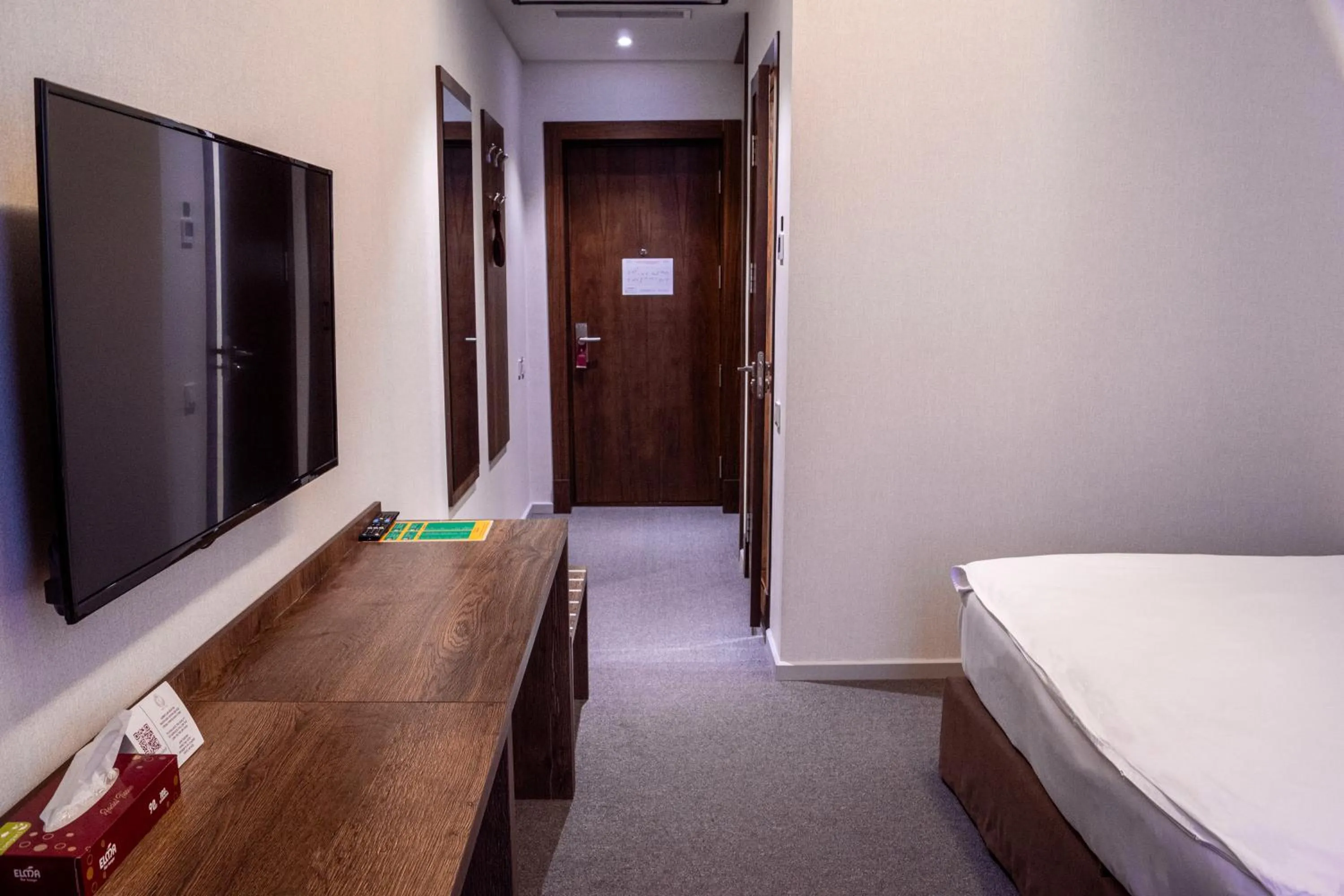 Bed in Grand Plaza Hotel Samarkand