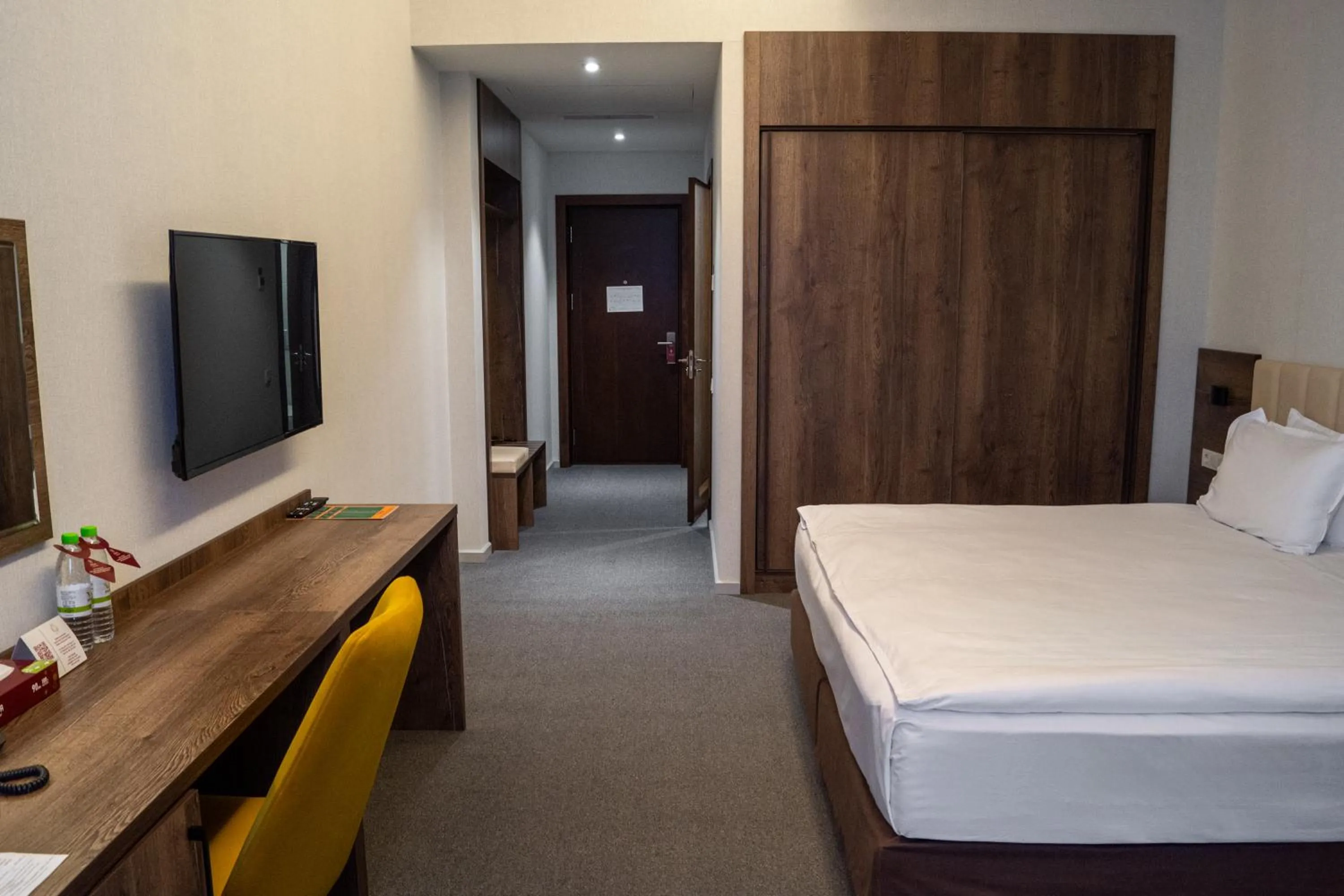 Bed in Grand Plaza Hotel Samarkand