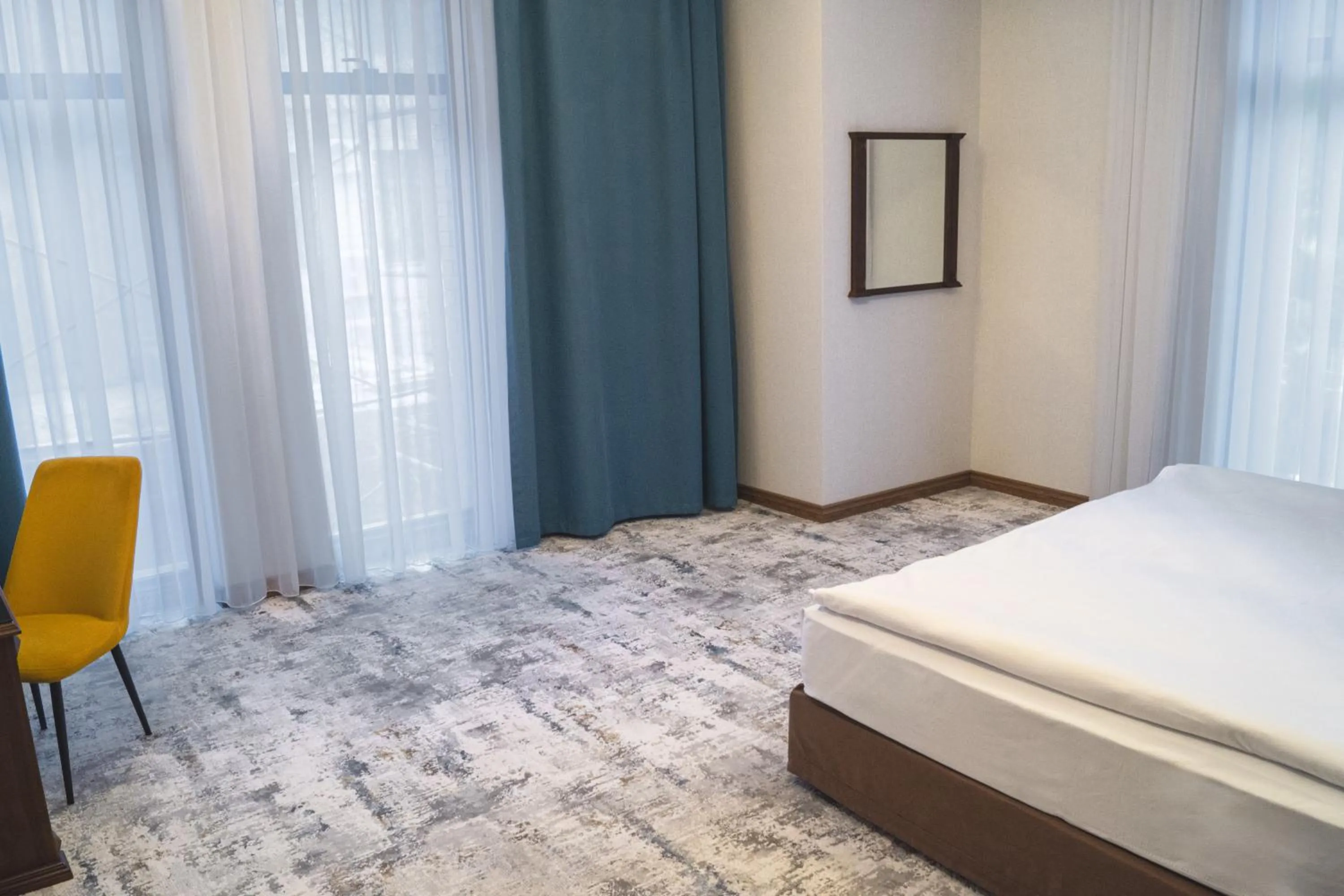 Bed in Grand Plaza Hotel Samarkand