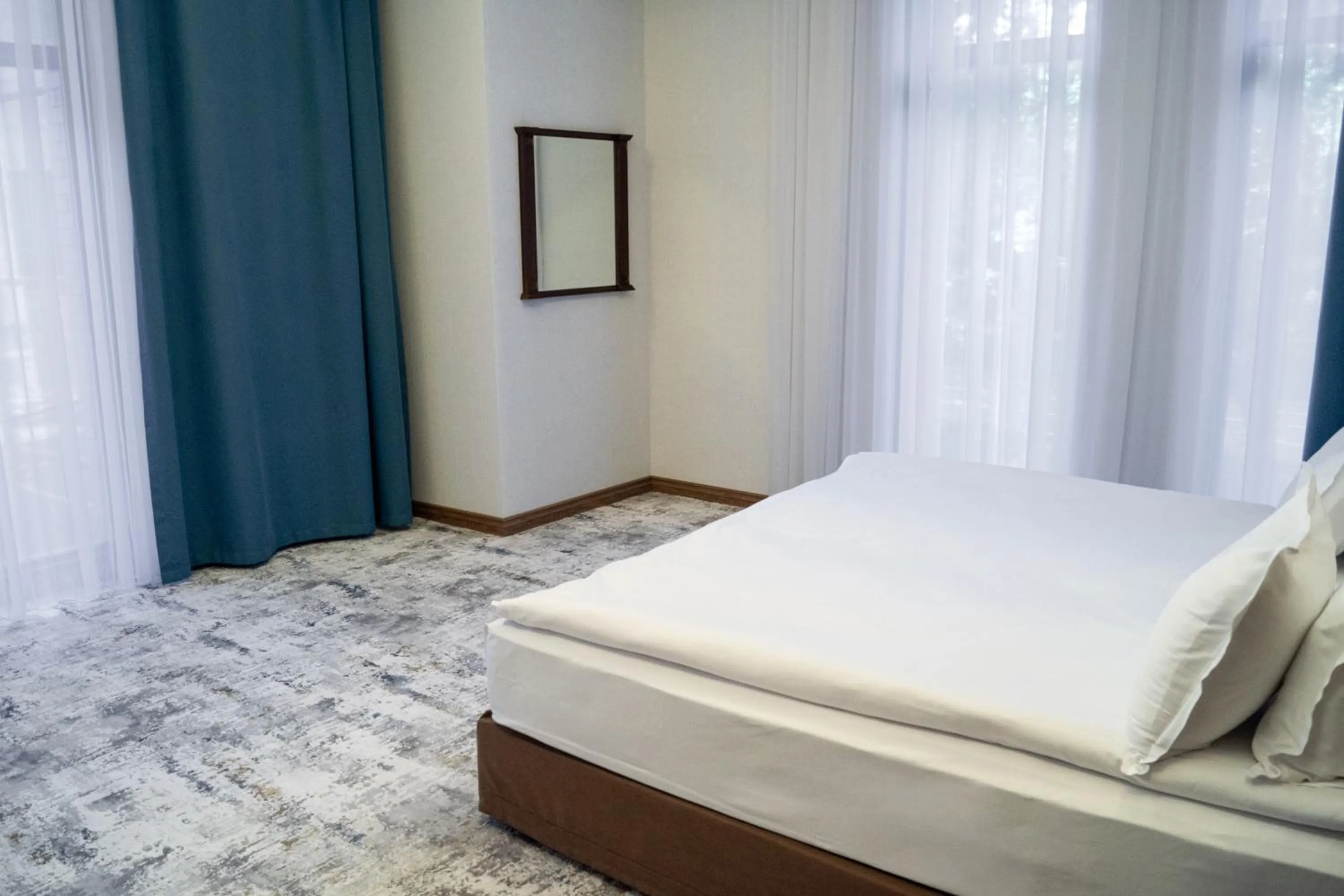 Bed in Grand Plaza Hotel Samarkand